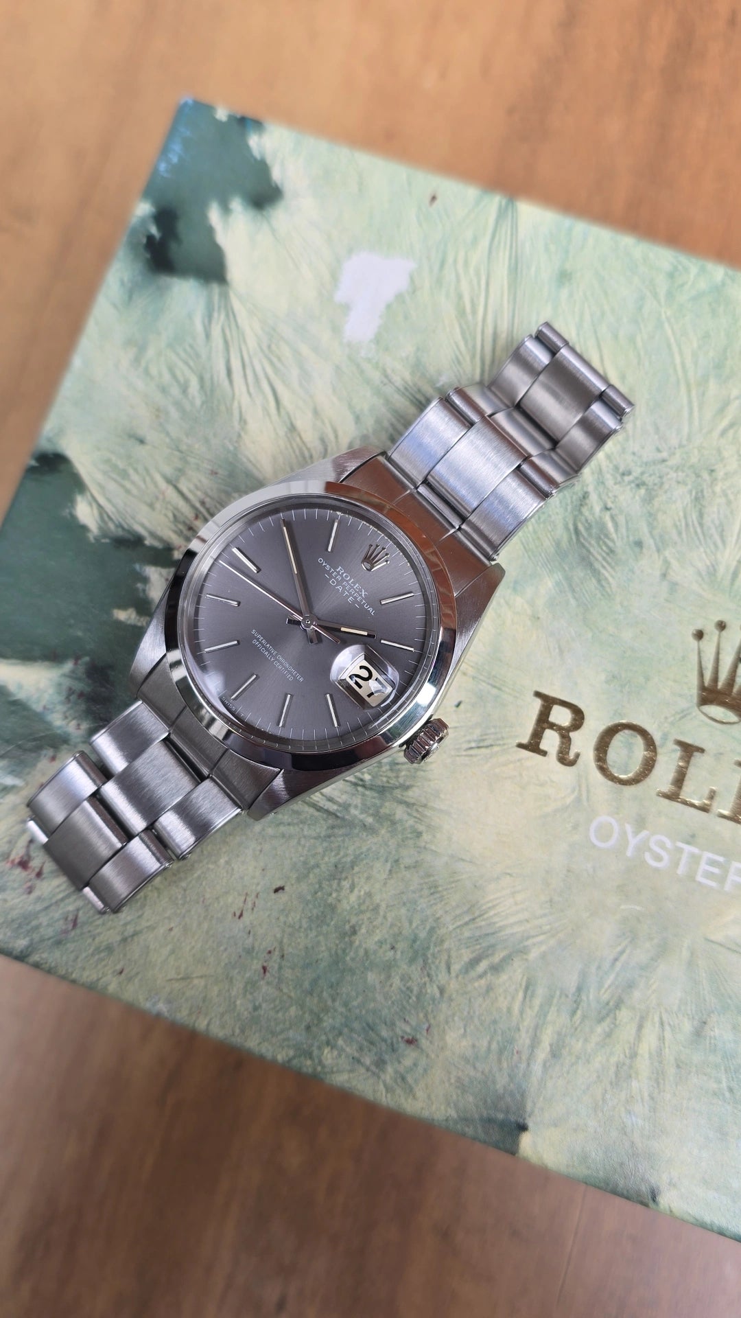 1969 Rolex Date 1500 - Ghost Dial