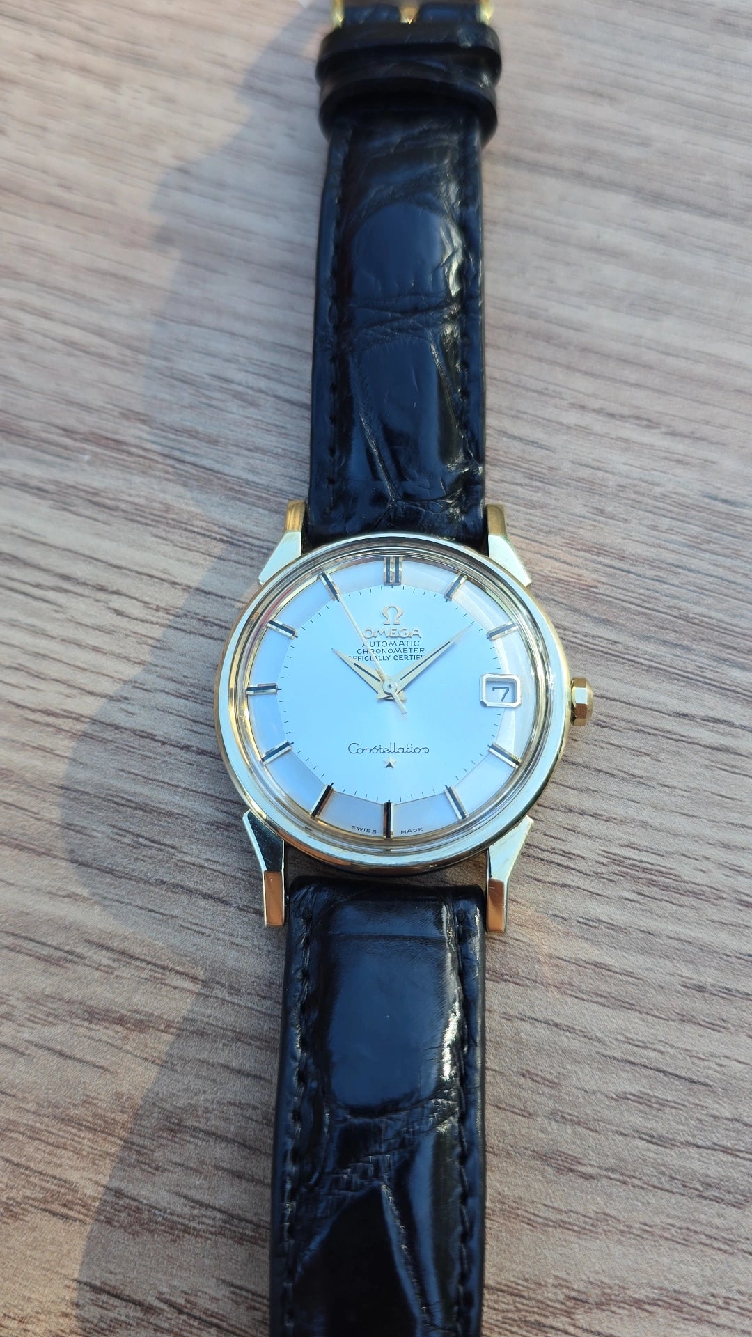 1966 Omega Constellation Pie Pan 168.005