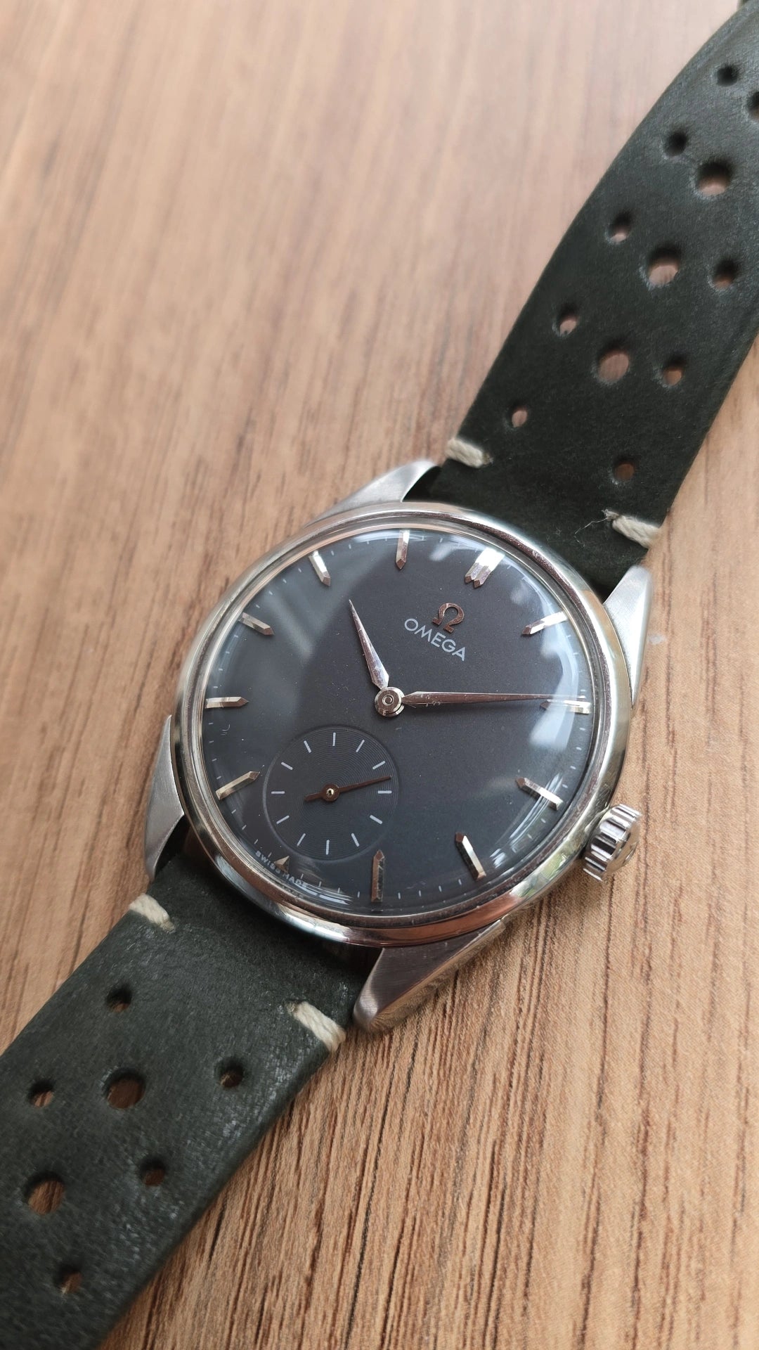 1958 Omega Small Seconds Midnight Grey - 29001