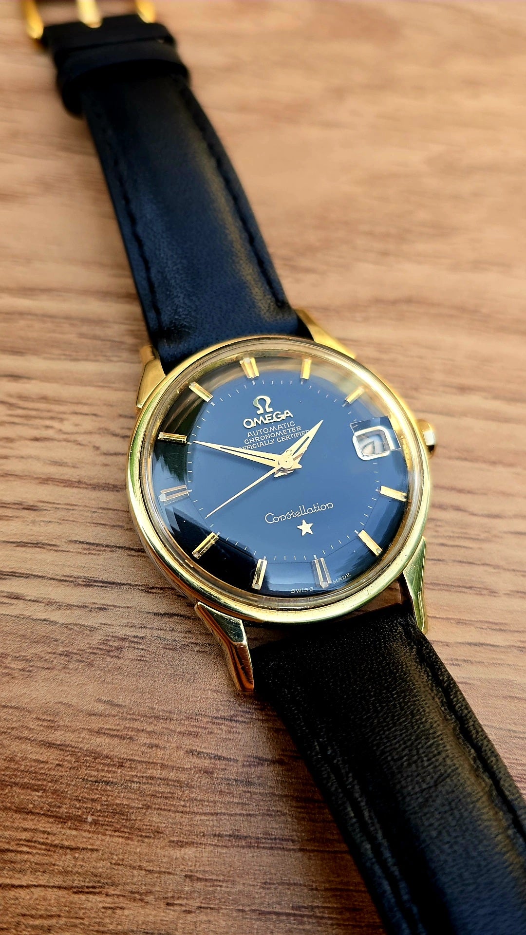 1966 Omega Constellation Pie Pan 168.005