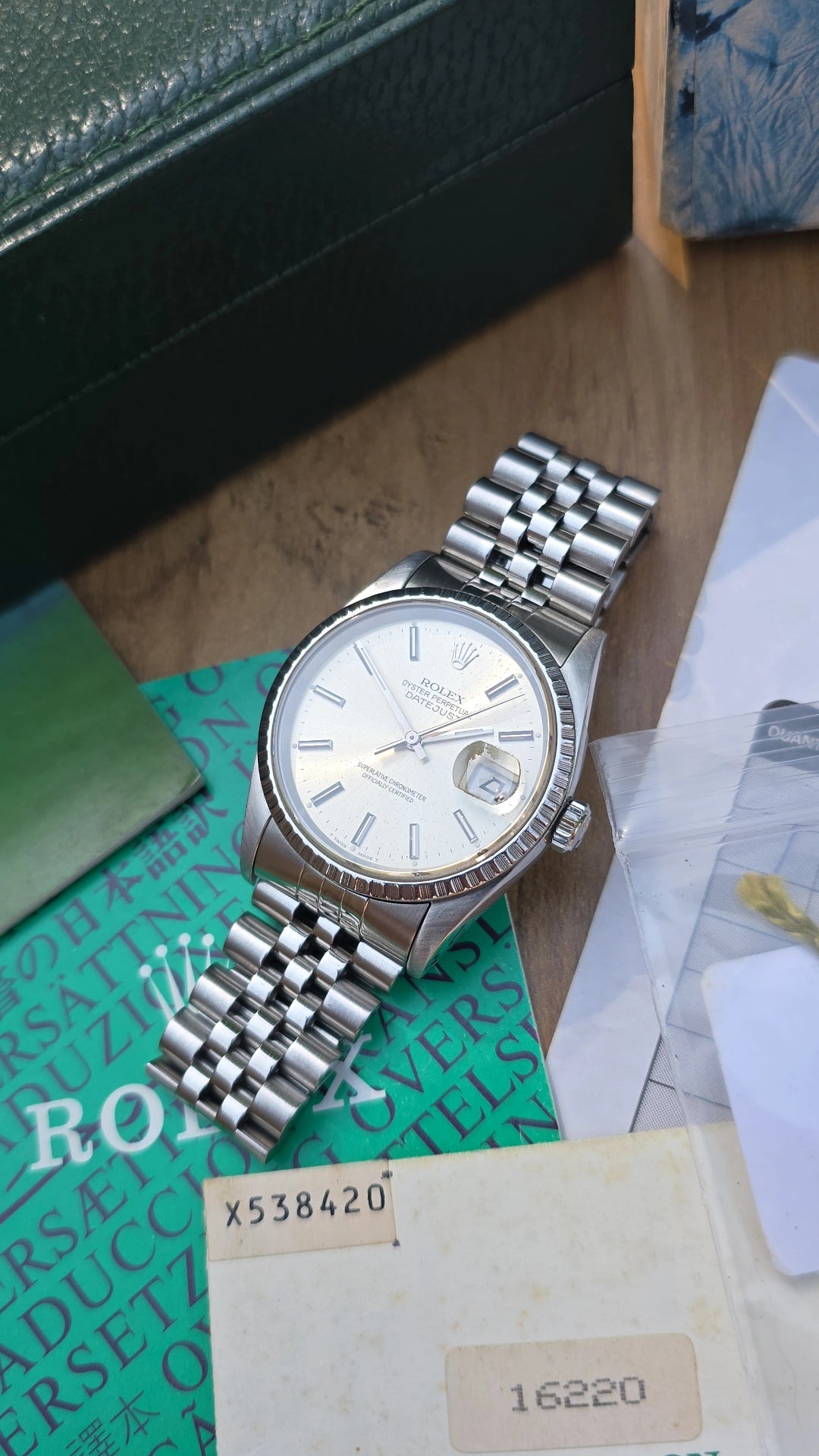 1993 Rolex Datejust 16220