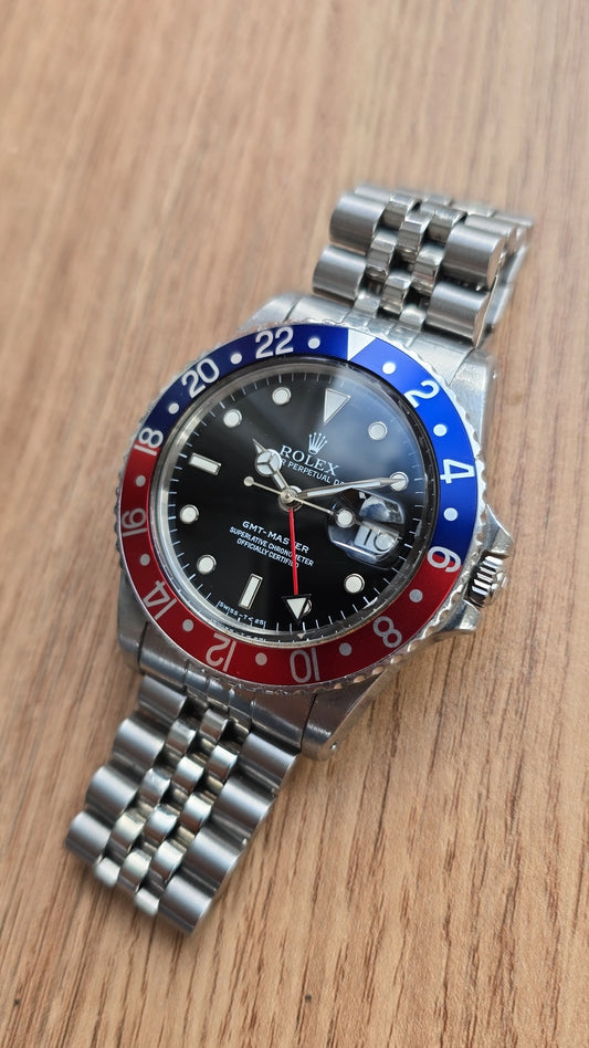 1988 Rolex GMT Master 16750 Pepsi - Full Collectors Set.