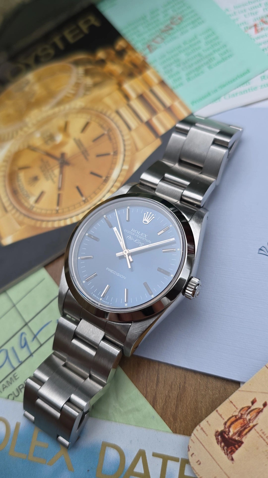 1990 Rolex Air-King Oyster Perpetual 14000