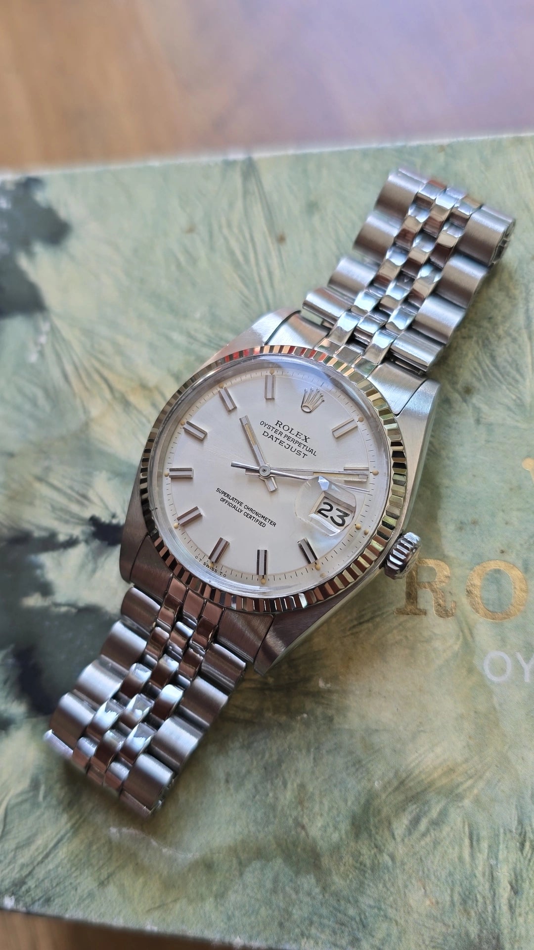 1973 Rolex Datejust 1601-3 "Wideboy"
