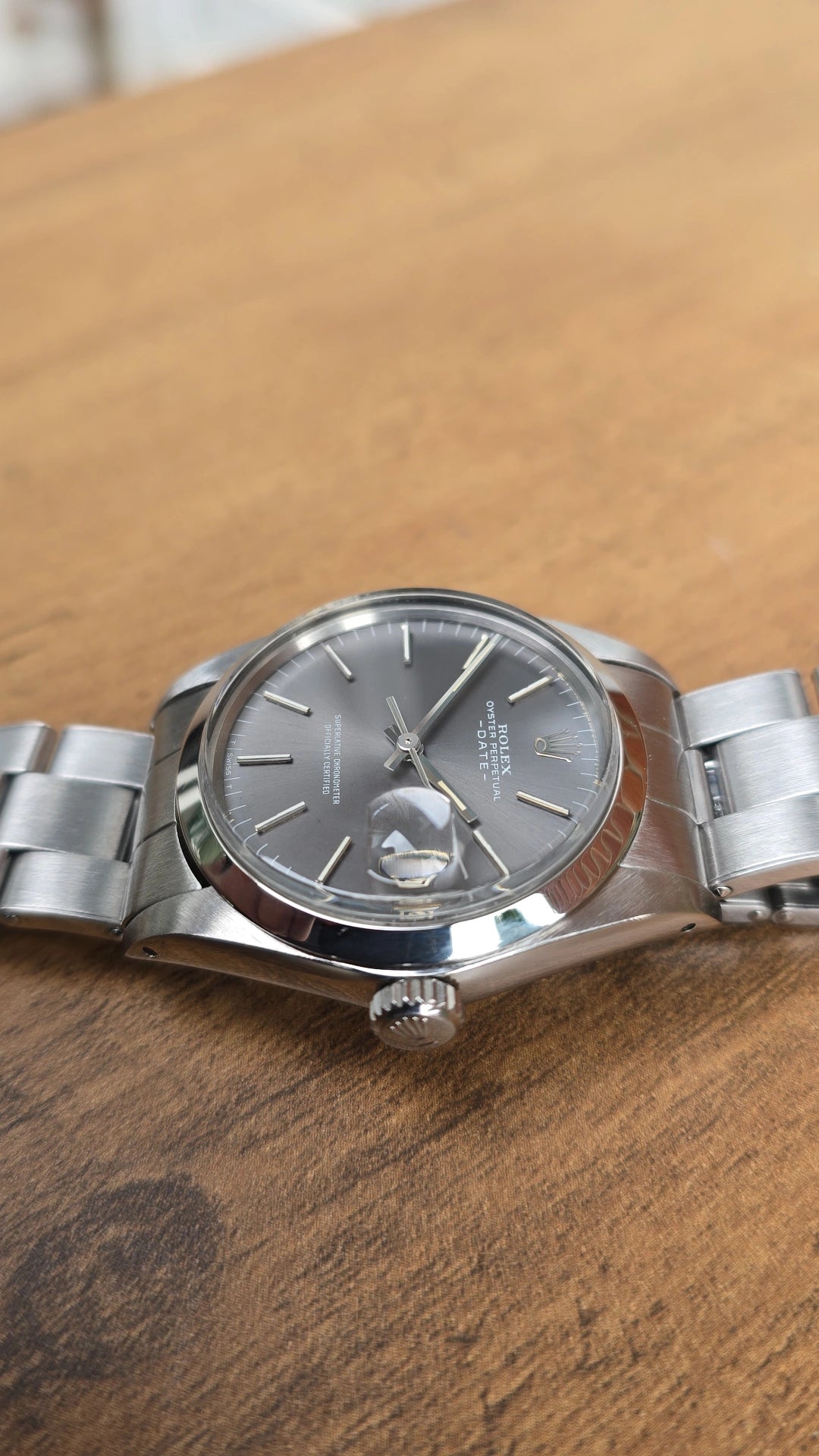 1969 Rolex Date 1500 - Ghost Dial