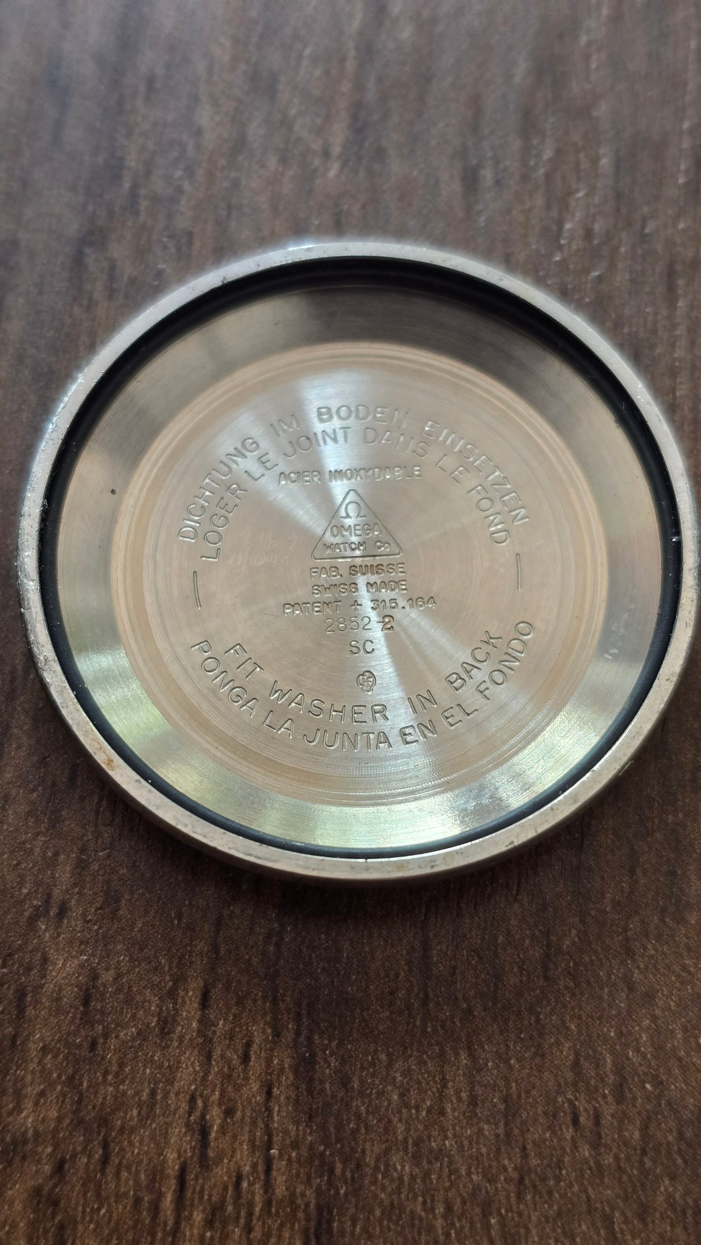 1956 Omega Constellation Pie Pan 2852-2 SC