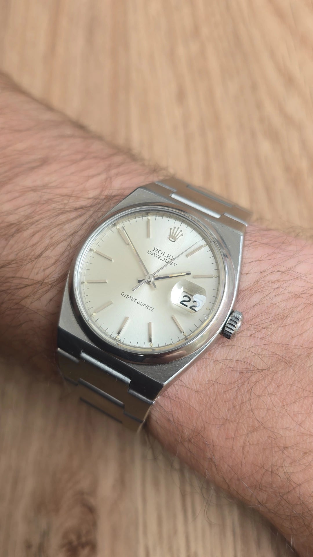 1979 Rolex OysterQuartz 17000