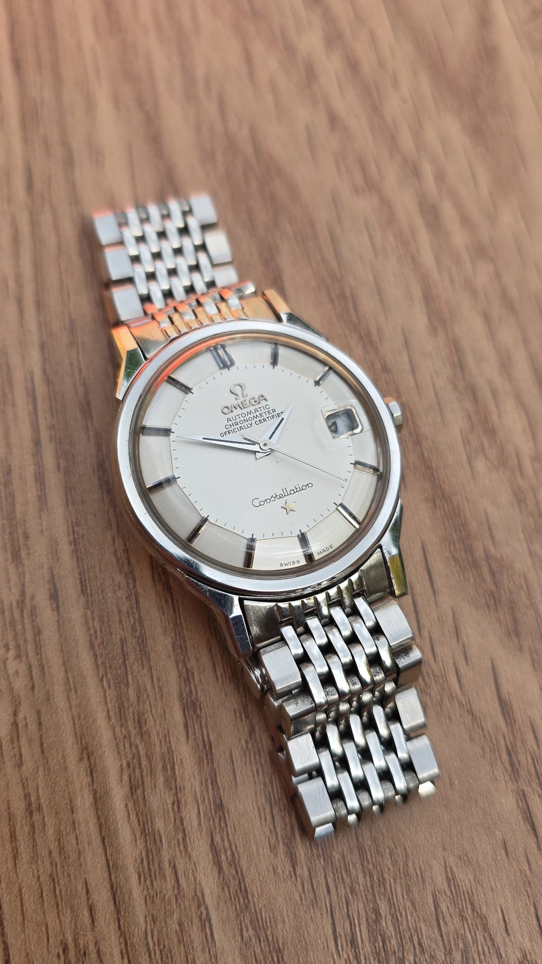 1966 Omega Constellation Pie Pan 168.005