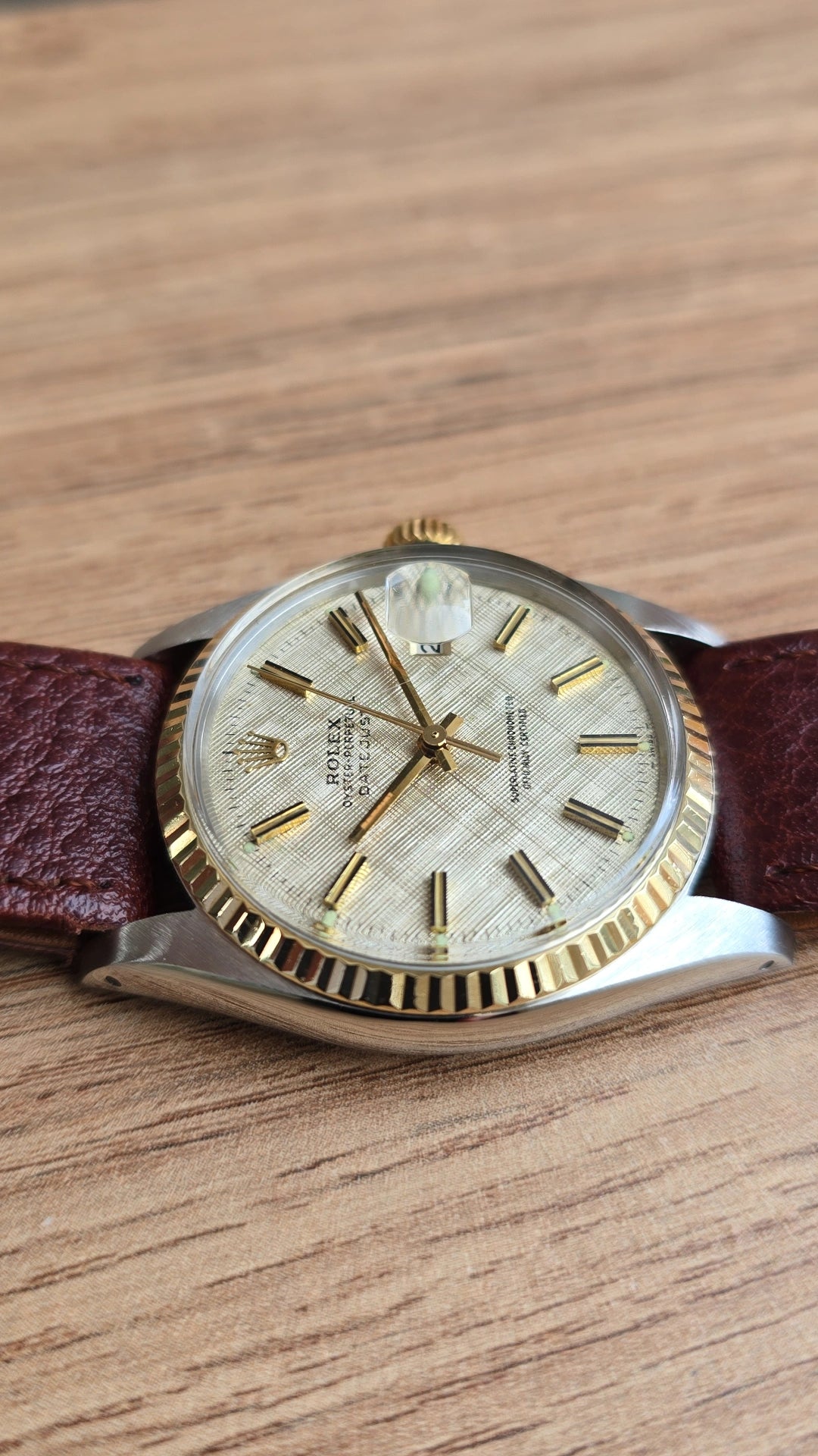 1979 Rolex Datejust 16013 - Linen Dial