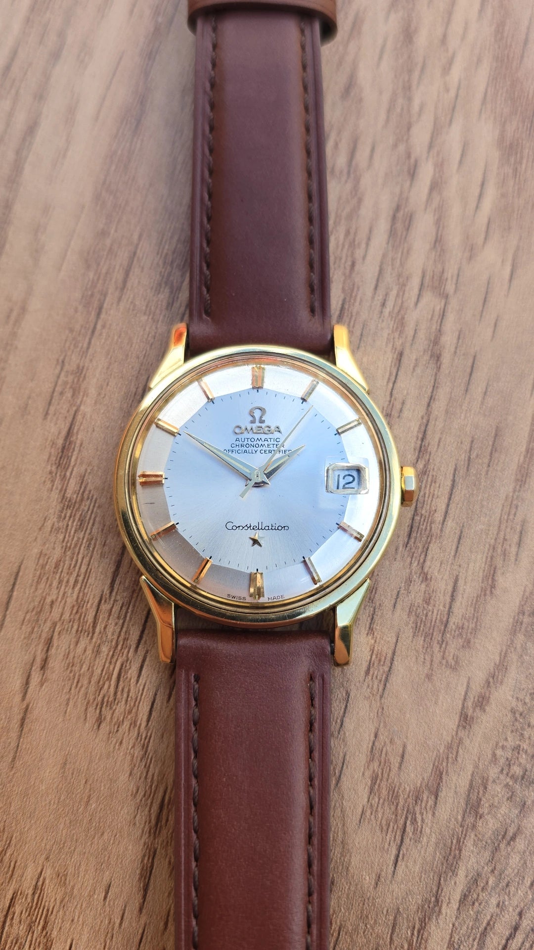 1963 Omega Constellation Pie Pan 168.005