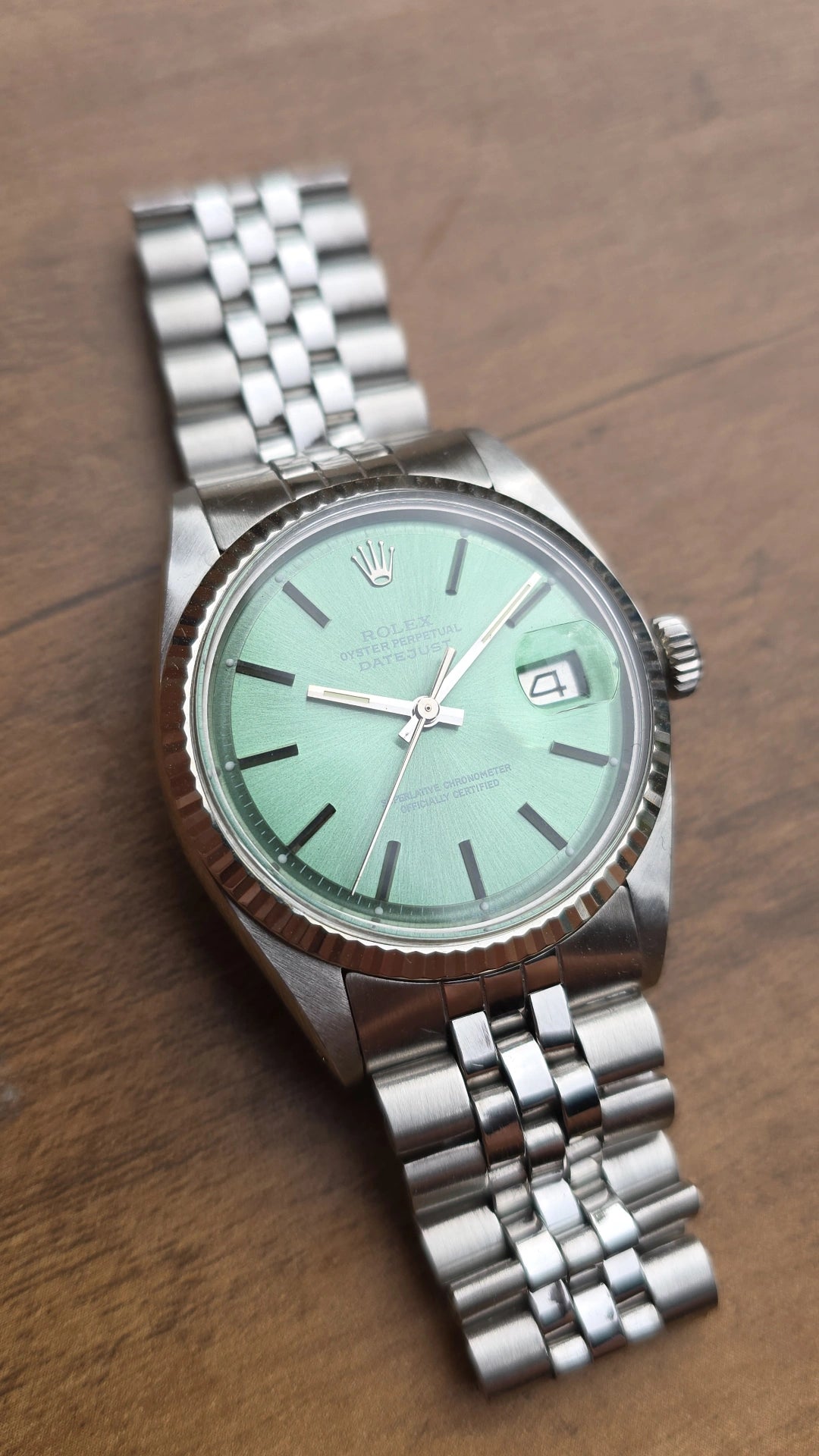 1974 Rolex Datejust 1601 - Olive Dial