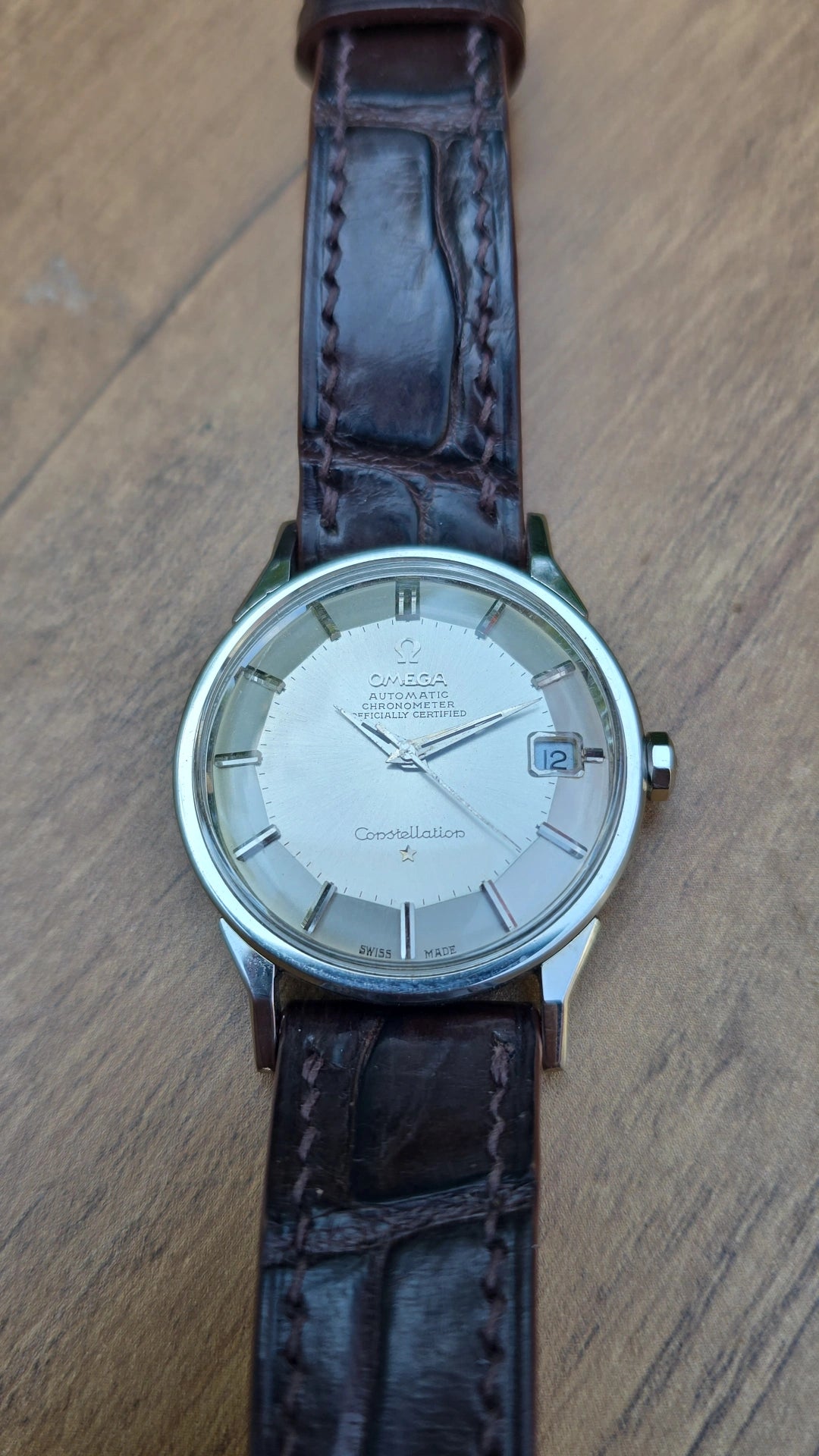 1966 Omega Constellation Pie Pan 168.005