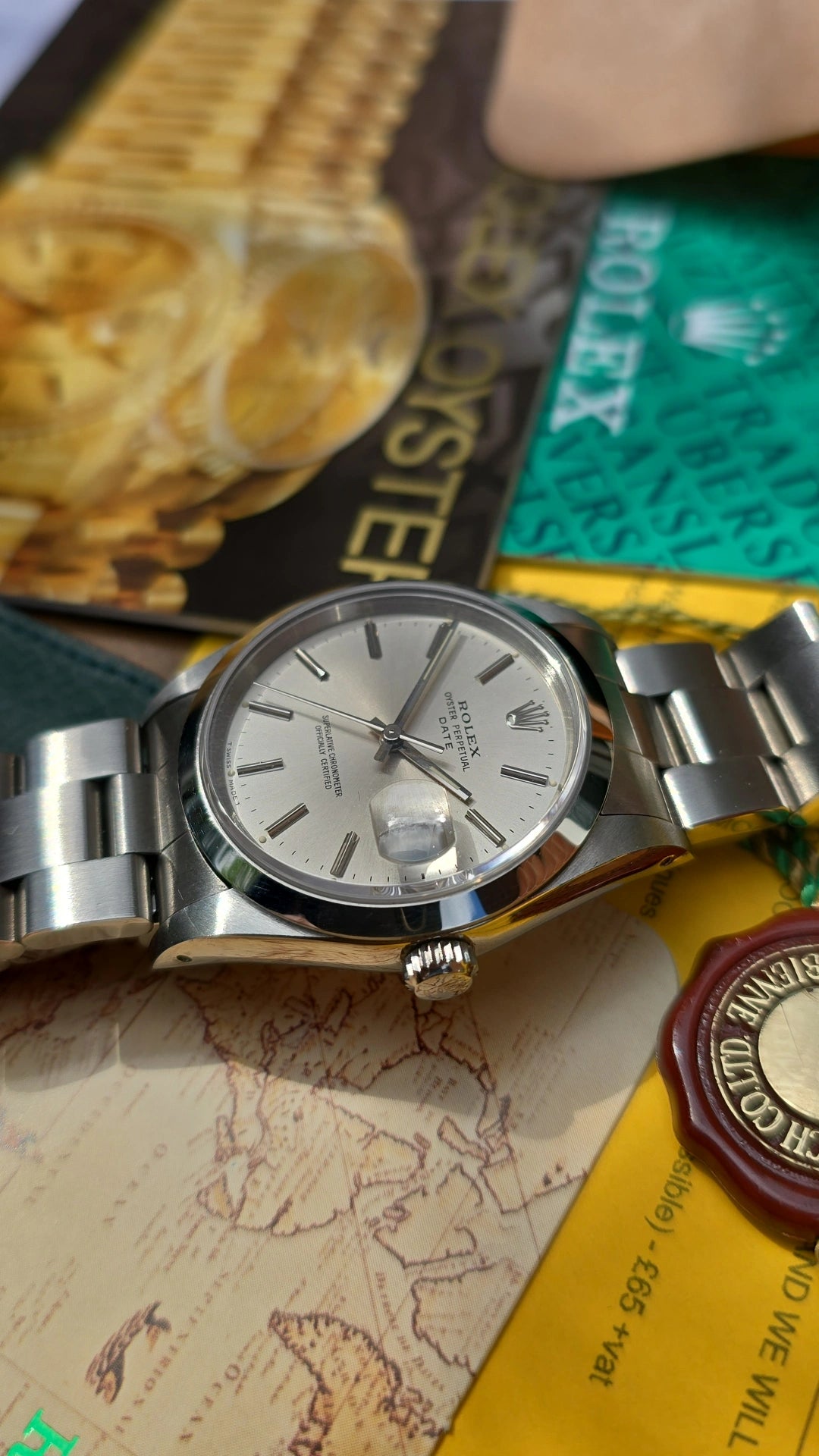 1991 Rolex Oyster Perpetual Date 15200