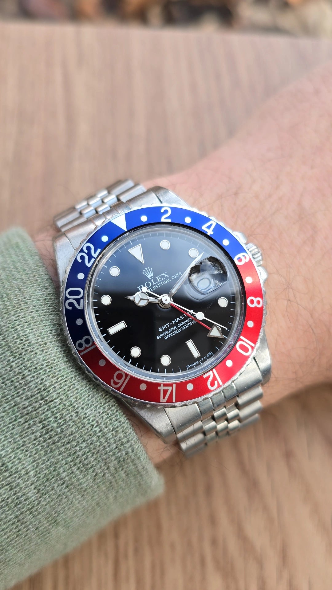 1988 Rolex GMT Master 16750 Pepsi - Full Collectors Set.