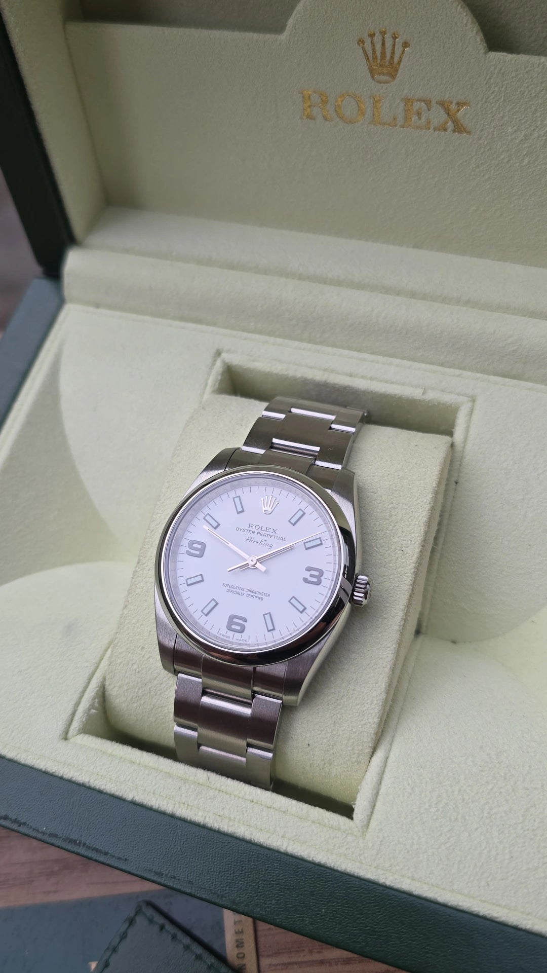 2007 Rolex Air King 114200