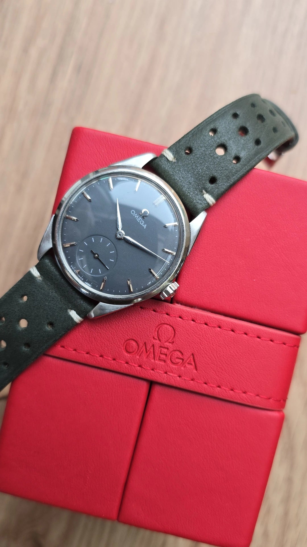 1958 Omega Small Seconds Midnight Grey - 29001