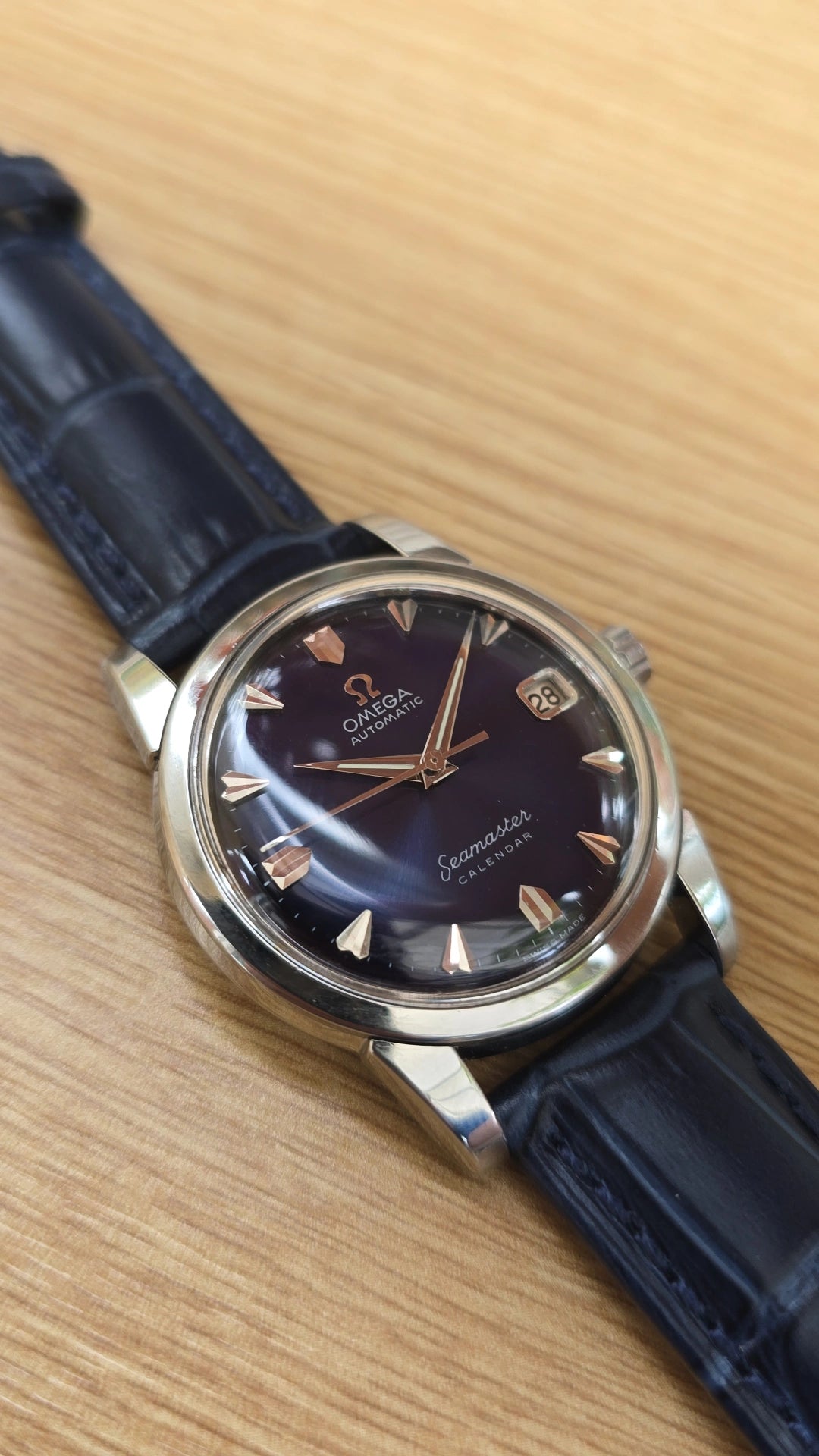 1956 Omega Seamaster Calendar 2849 11 SC