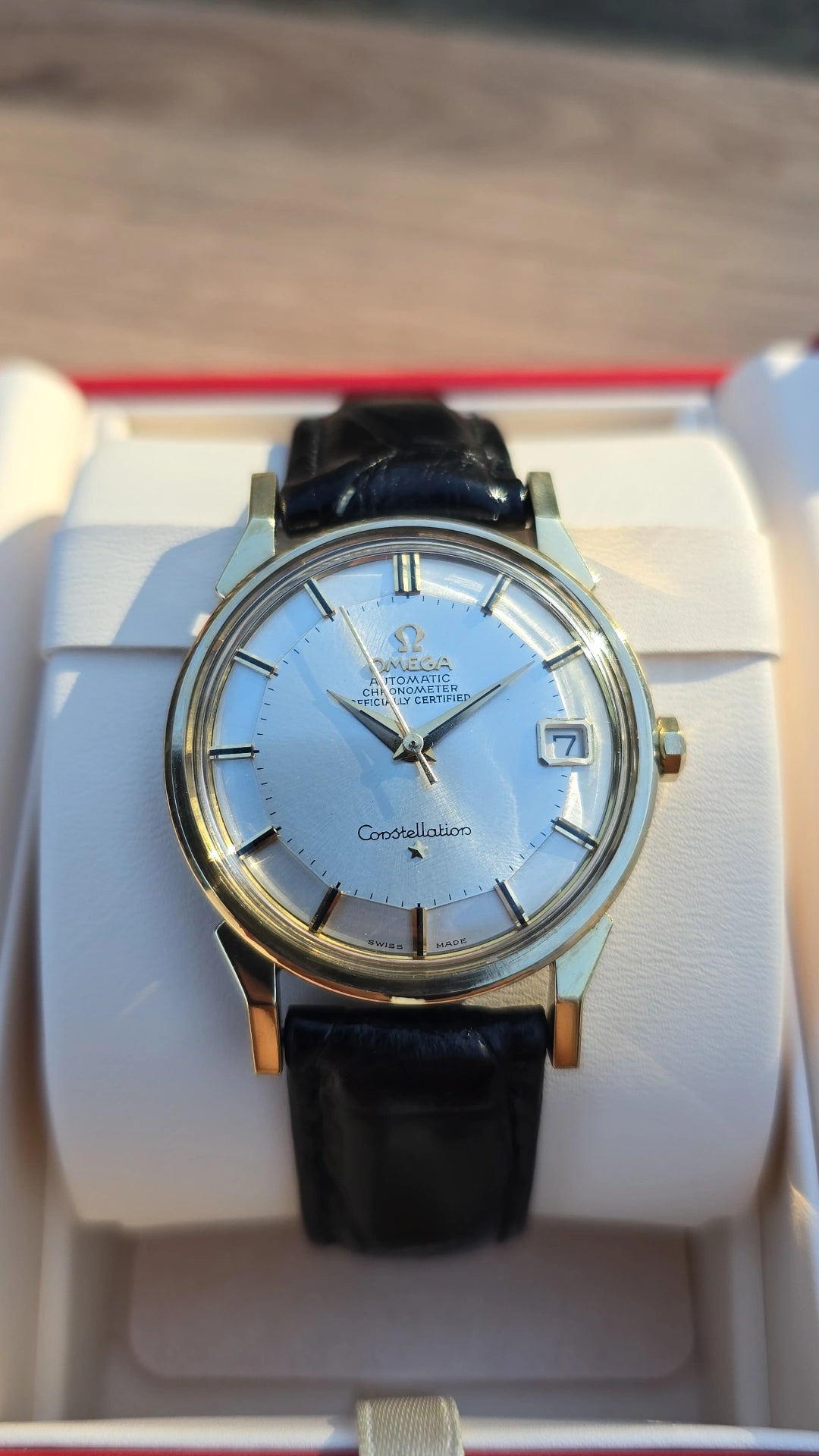 1966 Omega Constellation Pie Pan 168.005