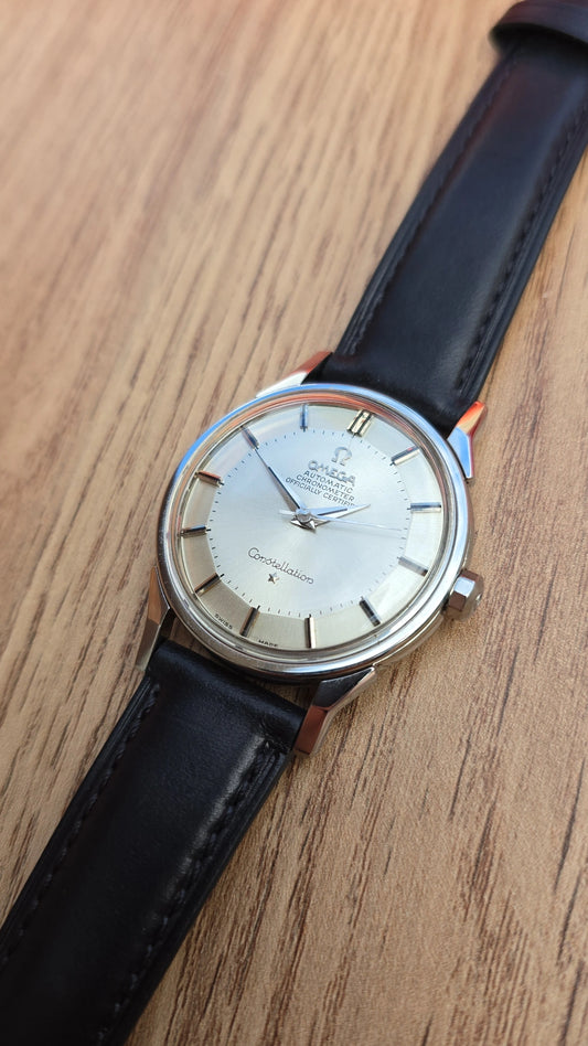 1963 Omega Constellation Pie Pan 14902 62 SC