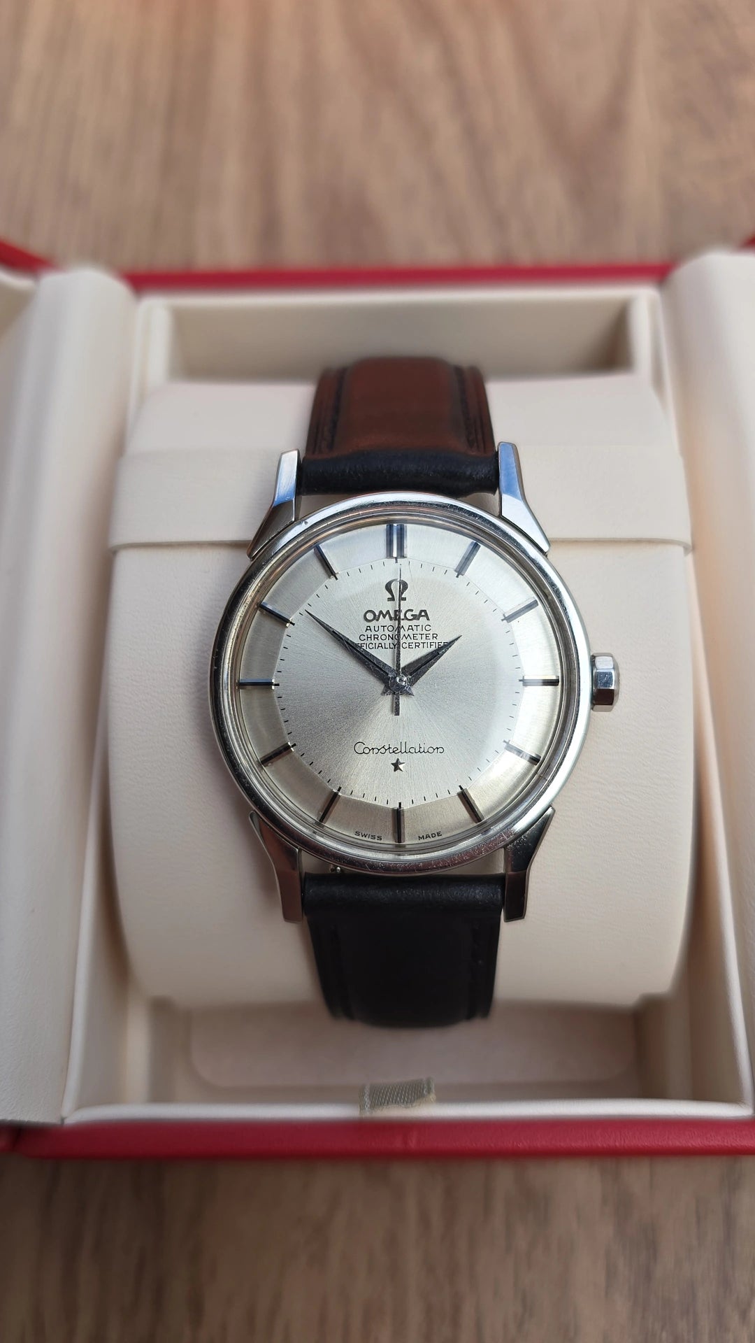 1963 Omega Constellation Pie Pan 14902 62 SC