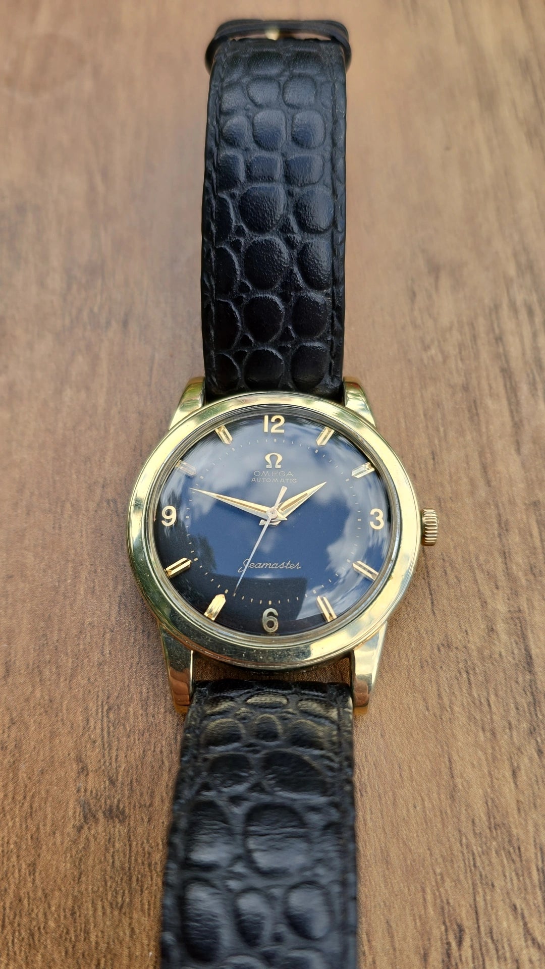 1956 Omega Seamaster D49642 - 14k Gold