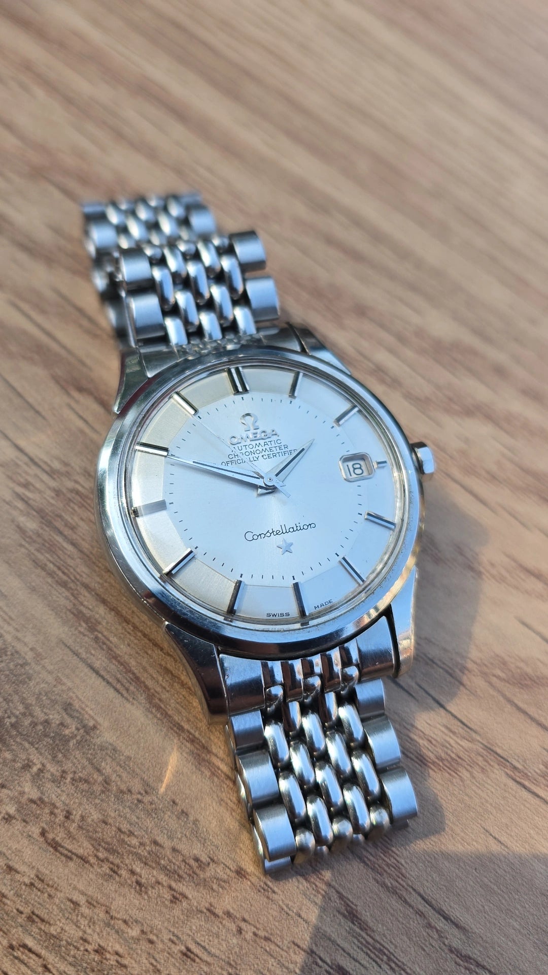 1966 Omega Constellation Pie Pan 168.001