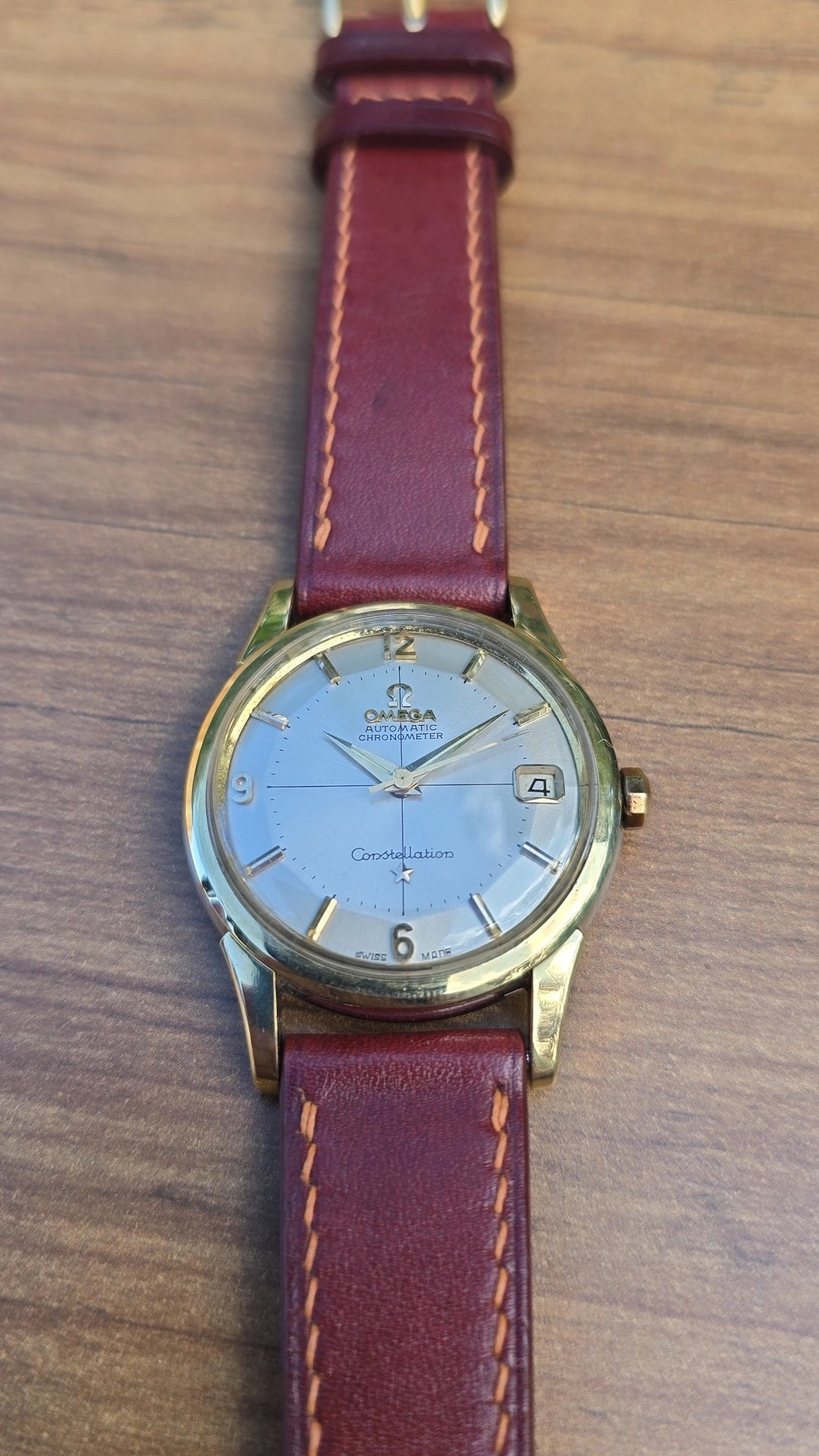 1966 Omega Constellation Pie Pan 14381 7 SC