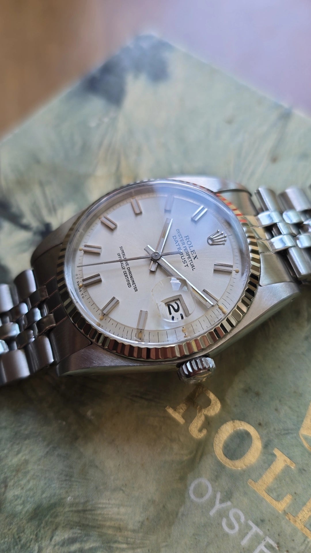 1973 Rolex Datejust 1601-3 "Wideboy"