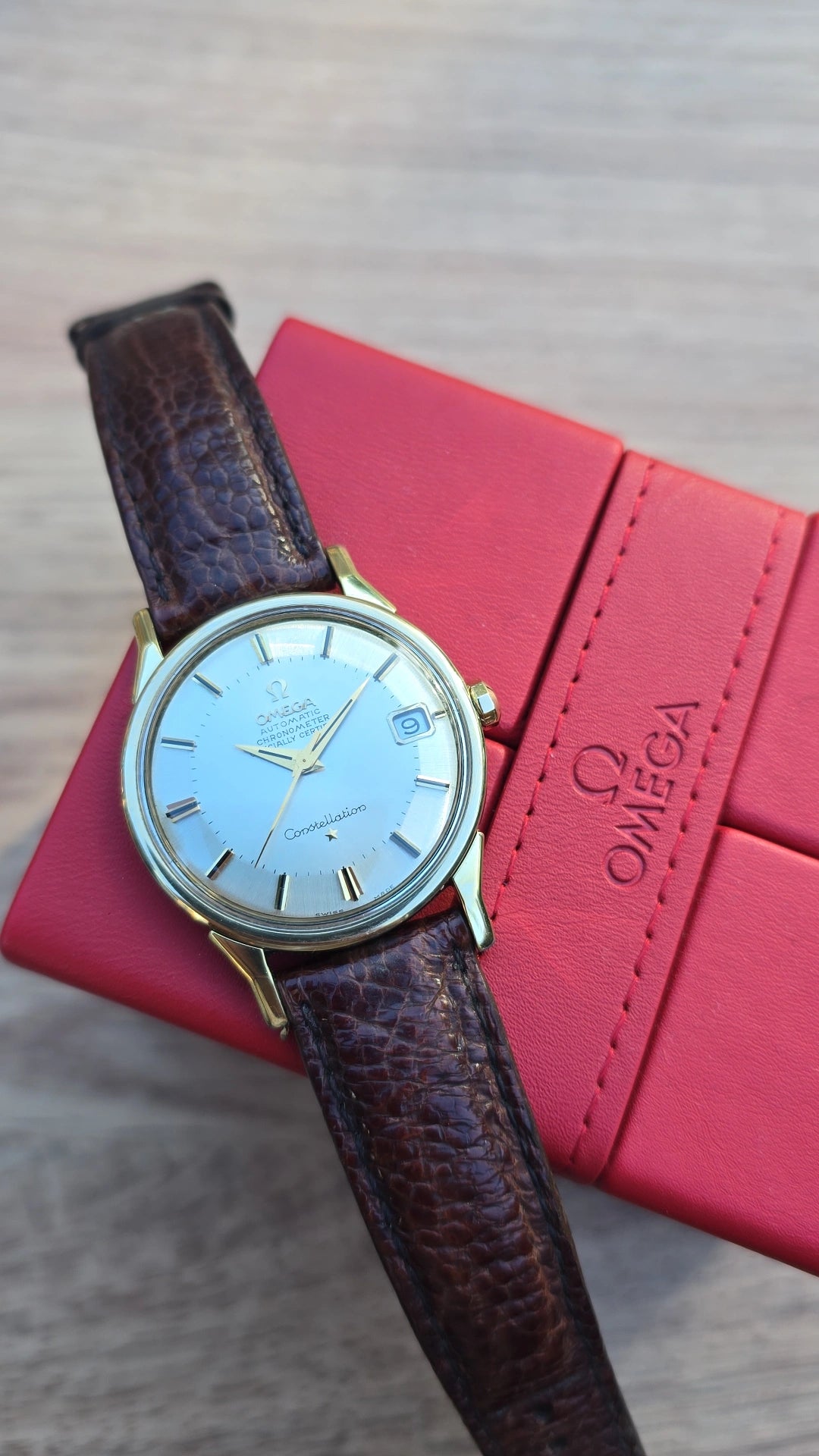 1966 Omega Constellation Pie Pan 168.005