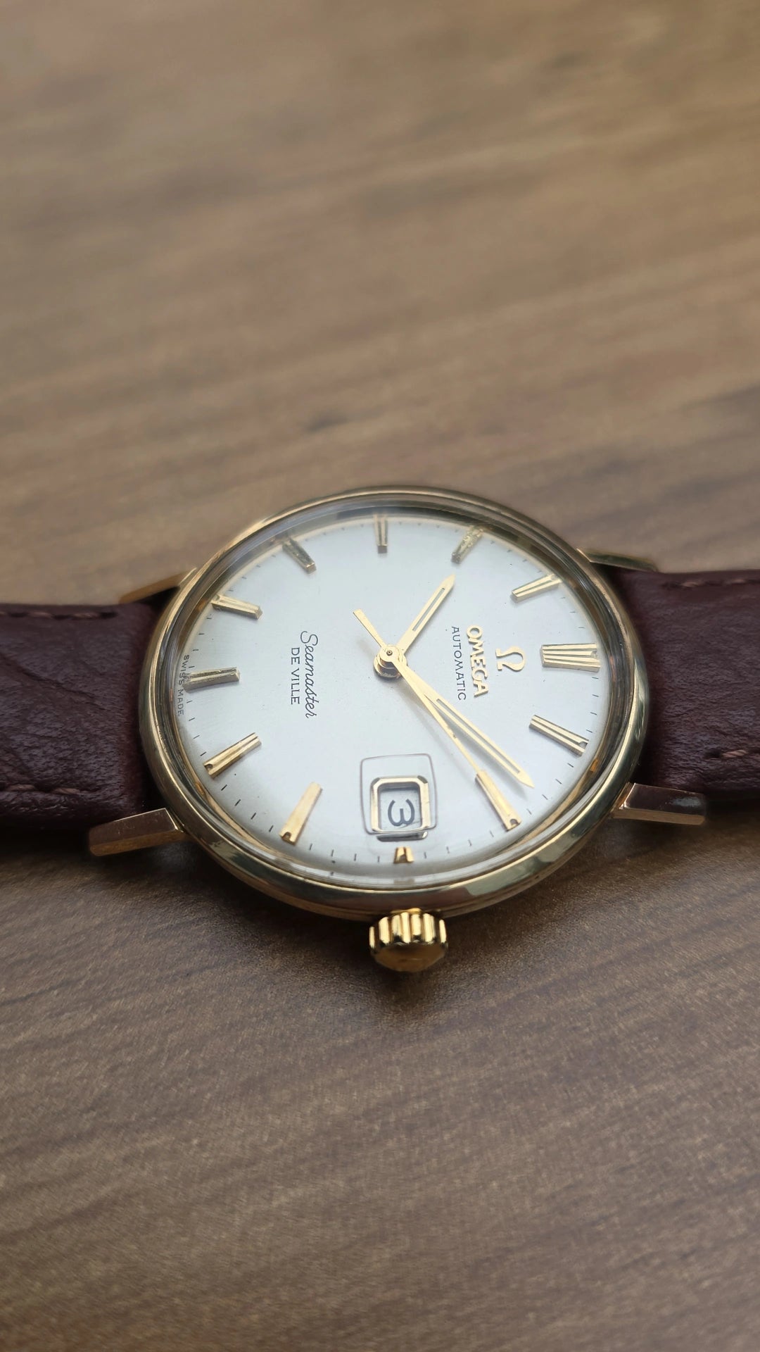 1963 Omega Seamaster De Ville 166.020 - 14k Gold