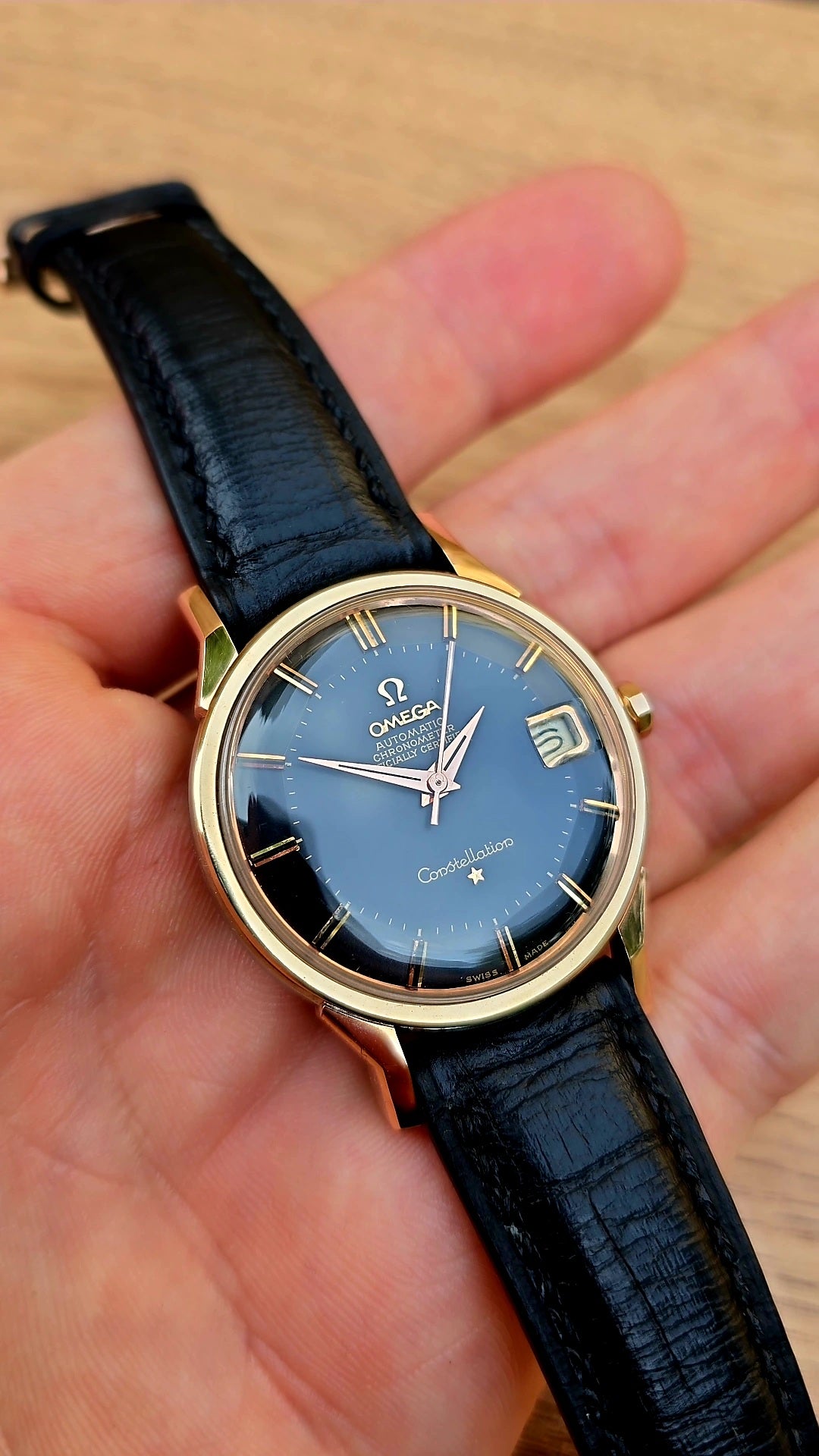 1966 Omega Constellation Pie Pan 168.005
