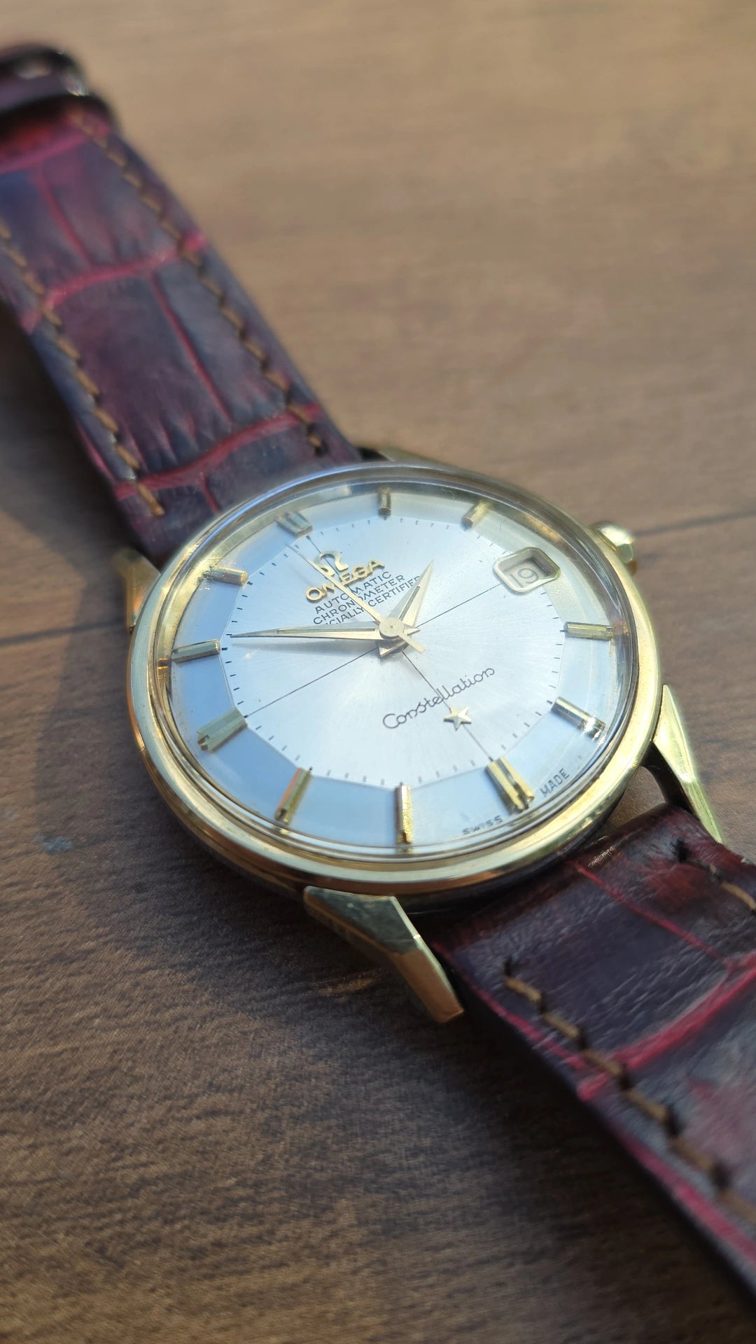 1966 Omega Constellation Pie Pan 168.005
