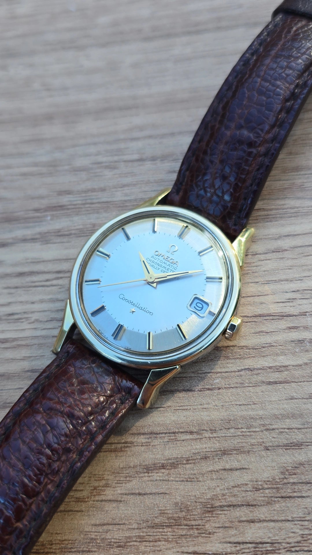 1966 Omega Constellation Pie Pan 168.005