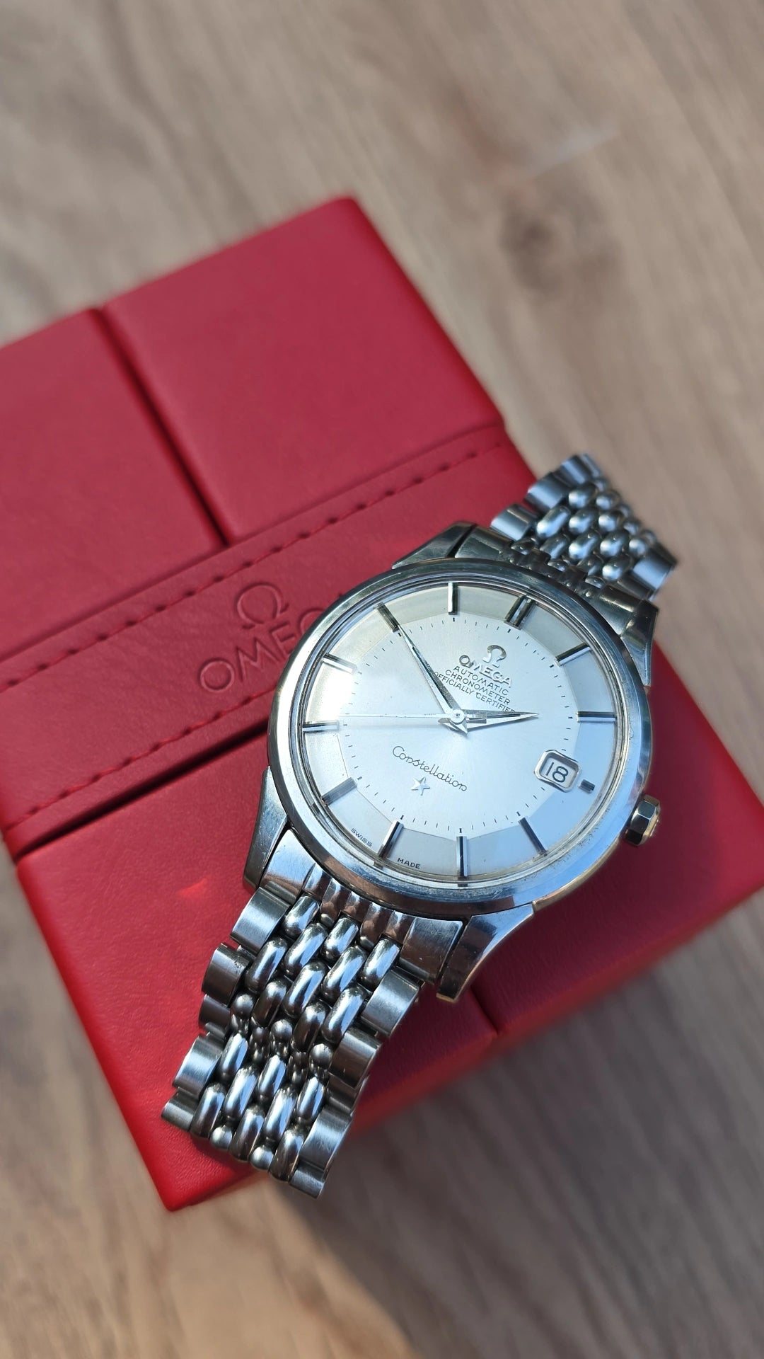 1966 Omega Constellation Pie Pan 168.001