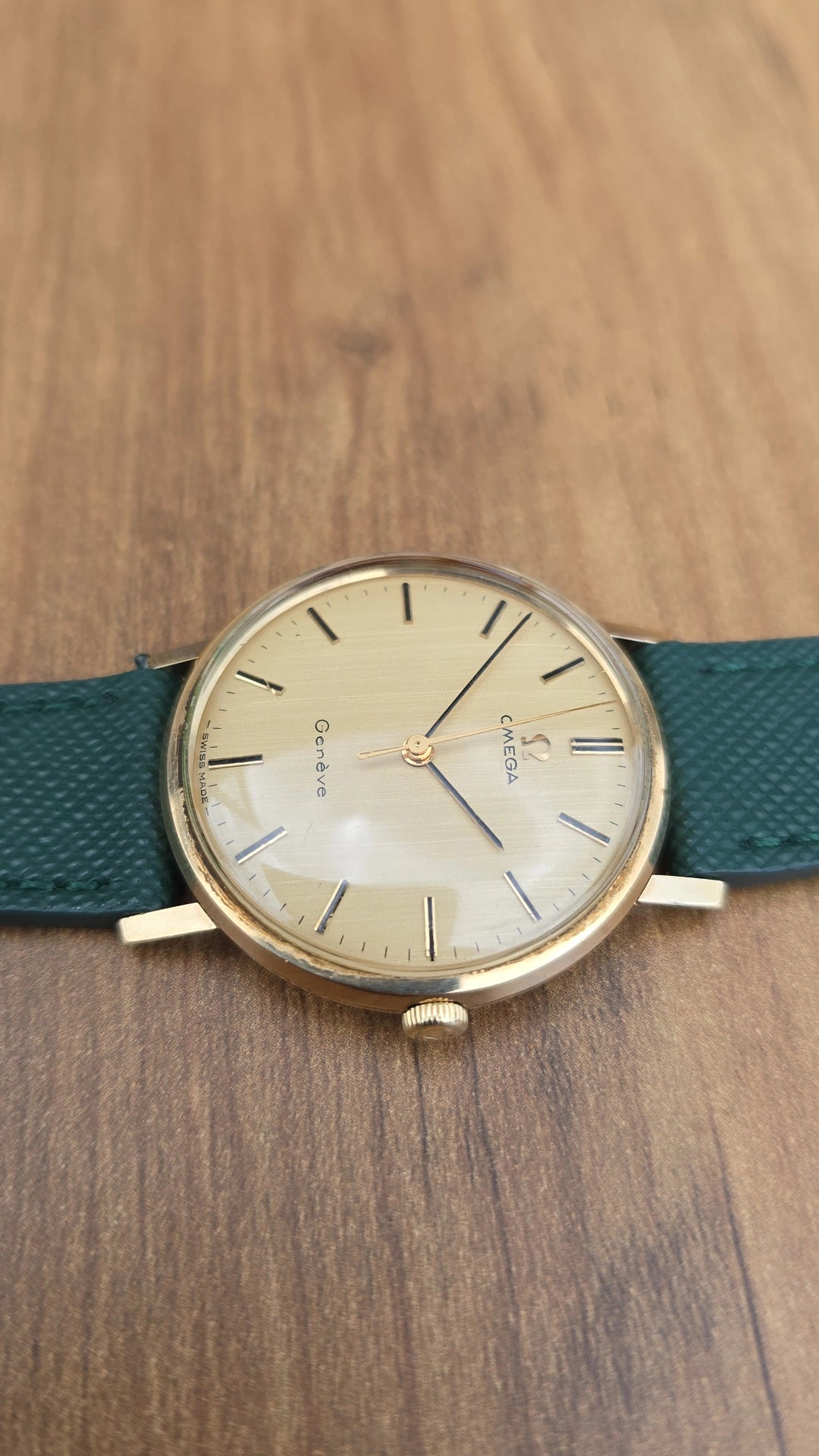 1972 Omega Geneve 135.011 - 9ct. gold.