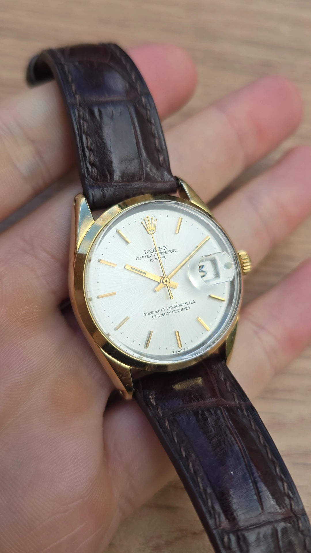1972 Rolex Date 1550