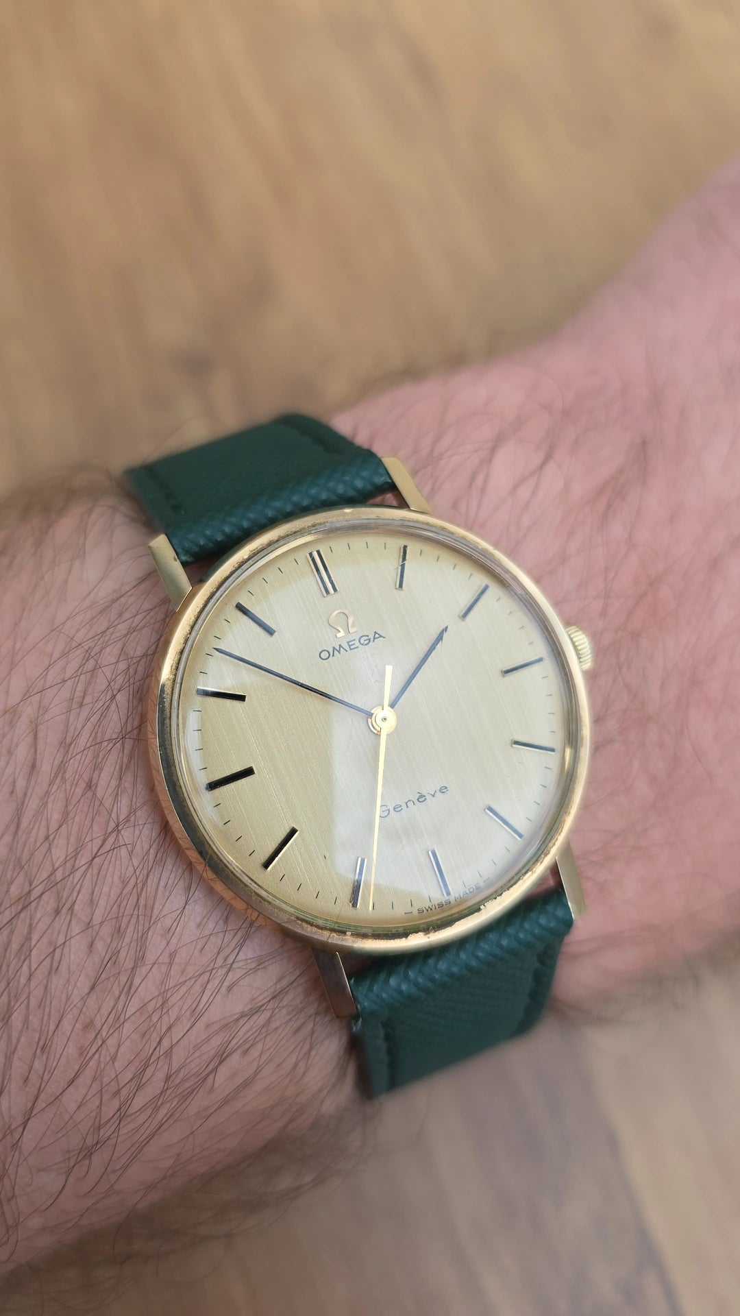 1972 Omega Geneve 135.011 - 9ct. gold.