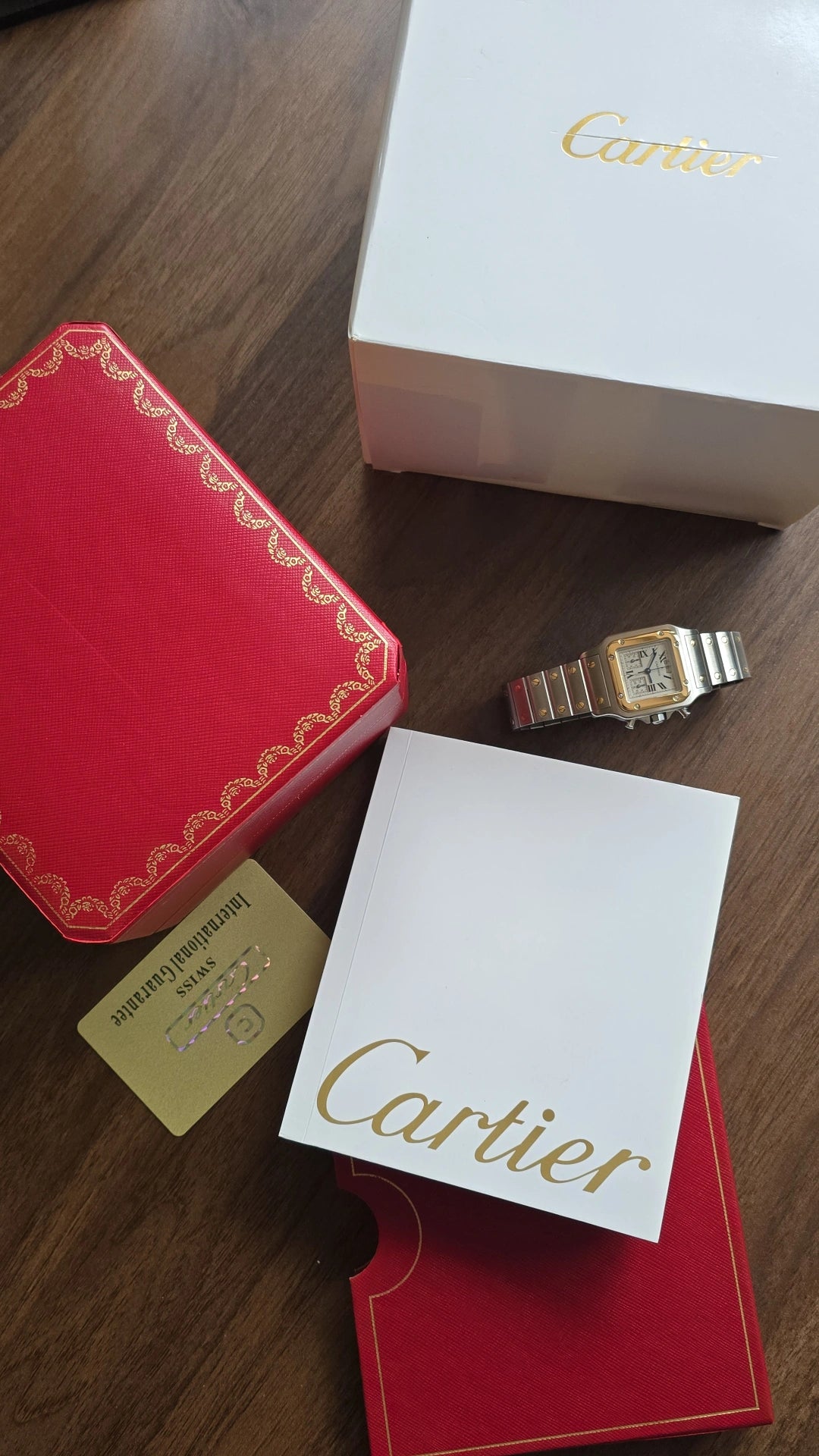 1995 Cartier De Santos Chronograph W20042C4