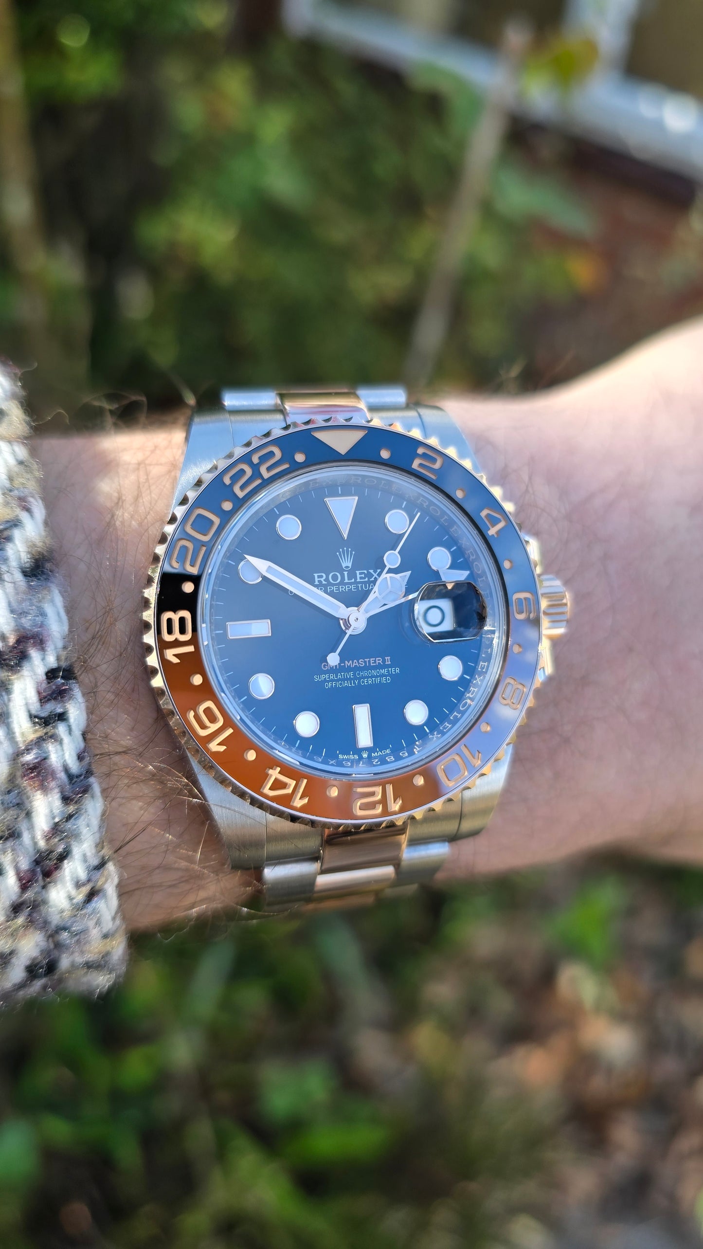 2019 Rolex GMT Master II Rootbeer 126711CHNR