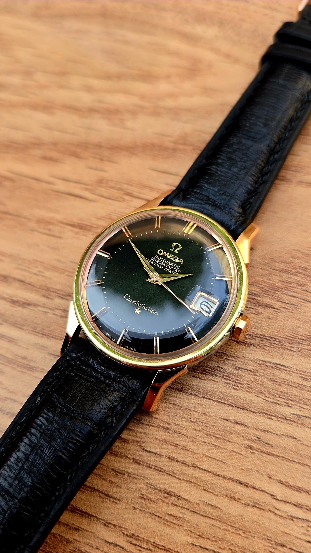 1966 Omega Constellation Pie Pan 168.005