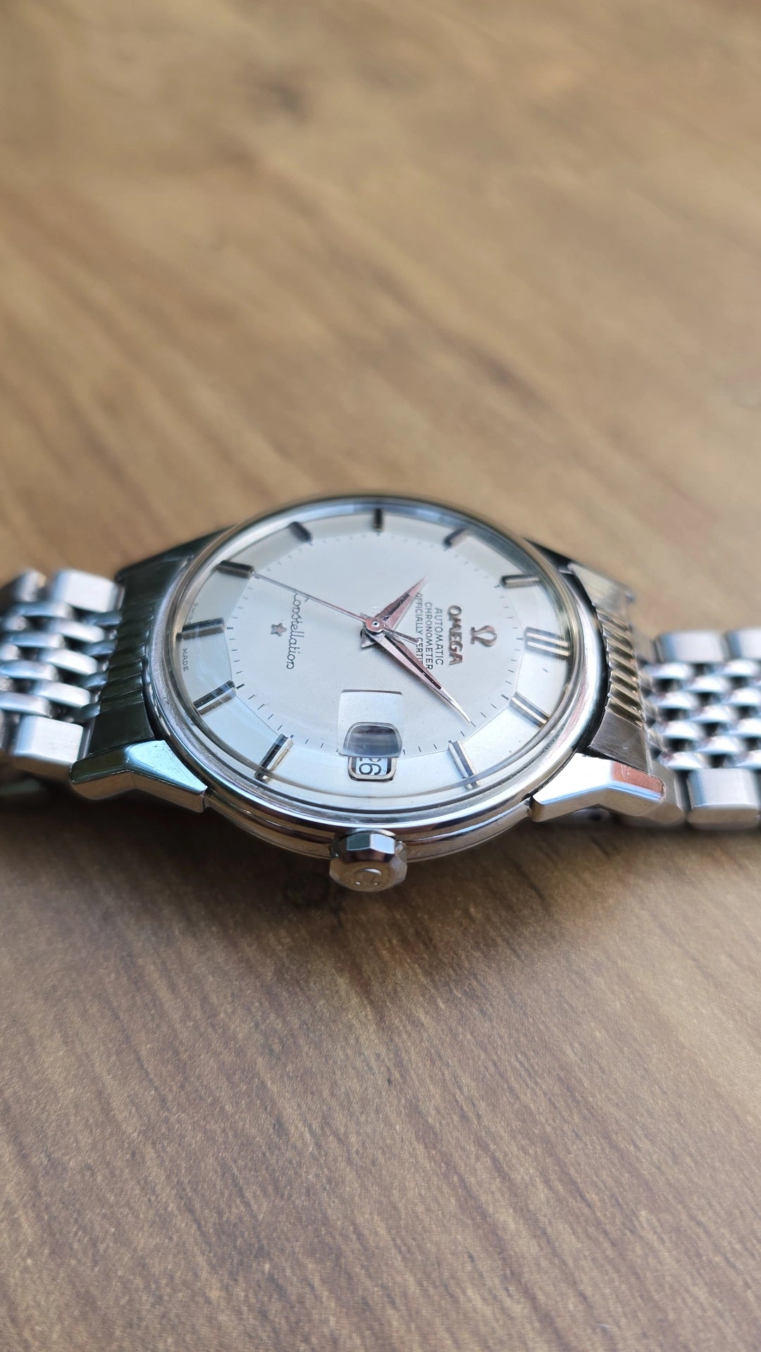 1966 Omega Constellation Pie Pan 168.005