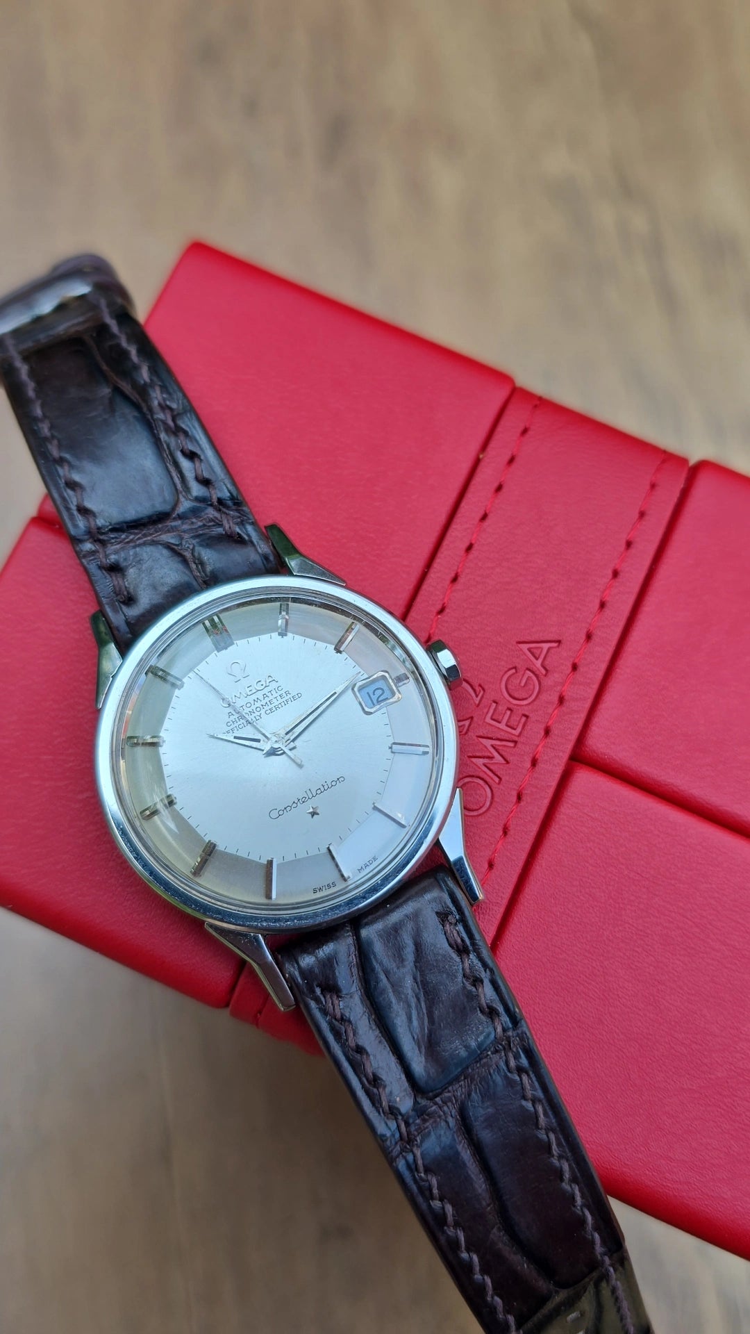 1966 Omega Constellation Pie Pan 168.005