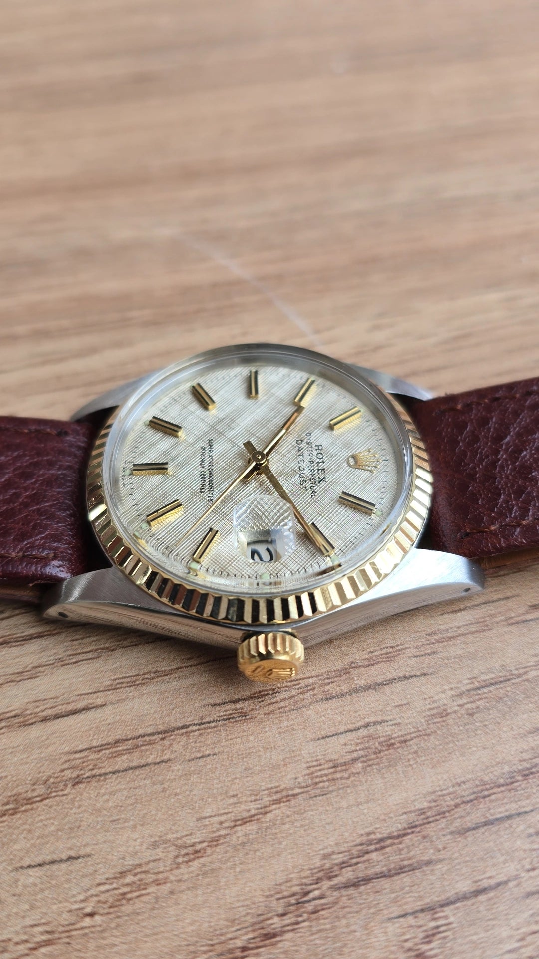 1979 Rolex Datejust 16013 - Linen Dial