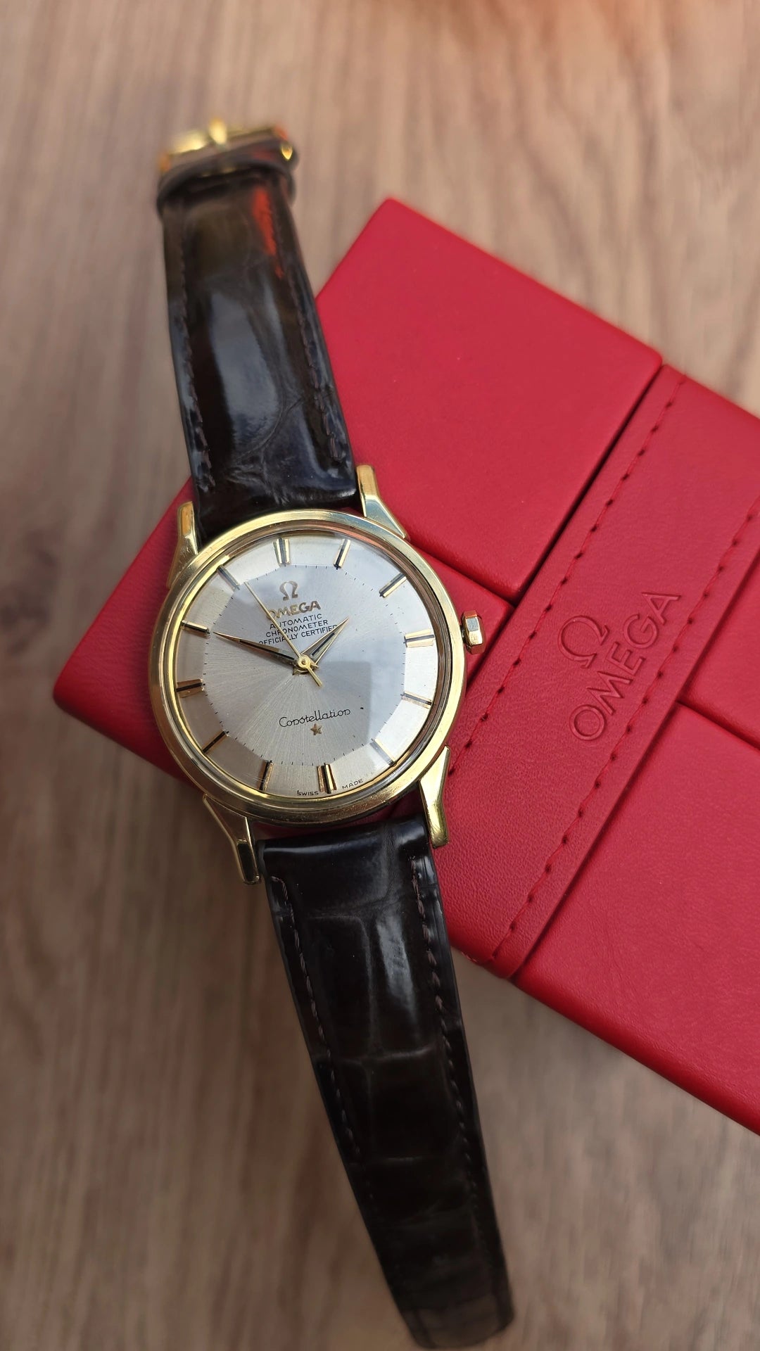 1963 Omega Constellation Pie Pan 167.005