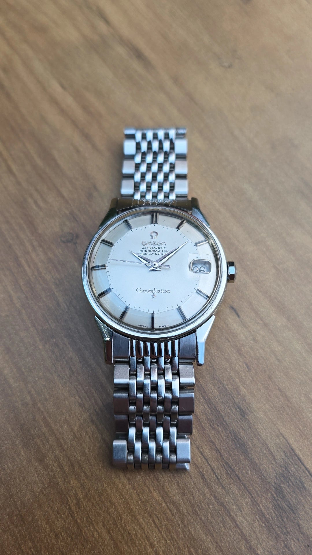 1966 Omega Constellation Pie Pan 168.005