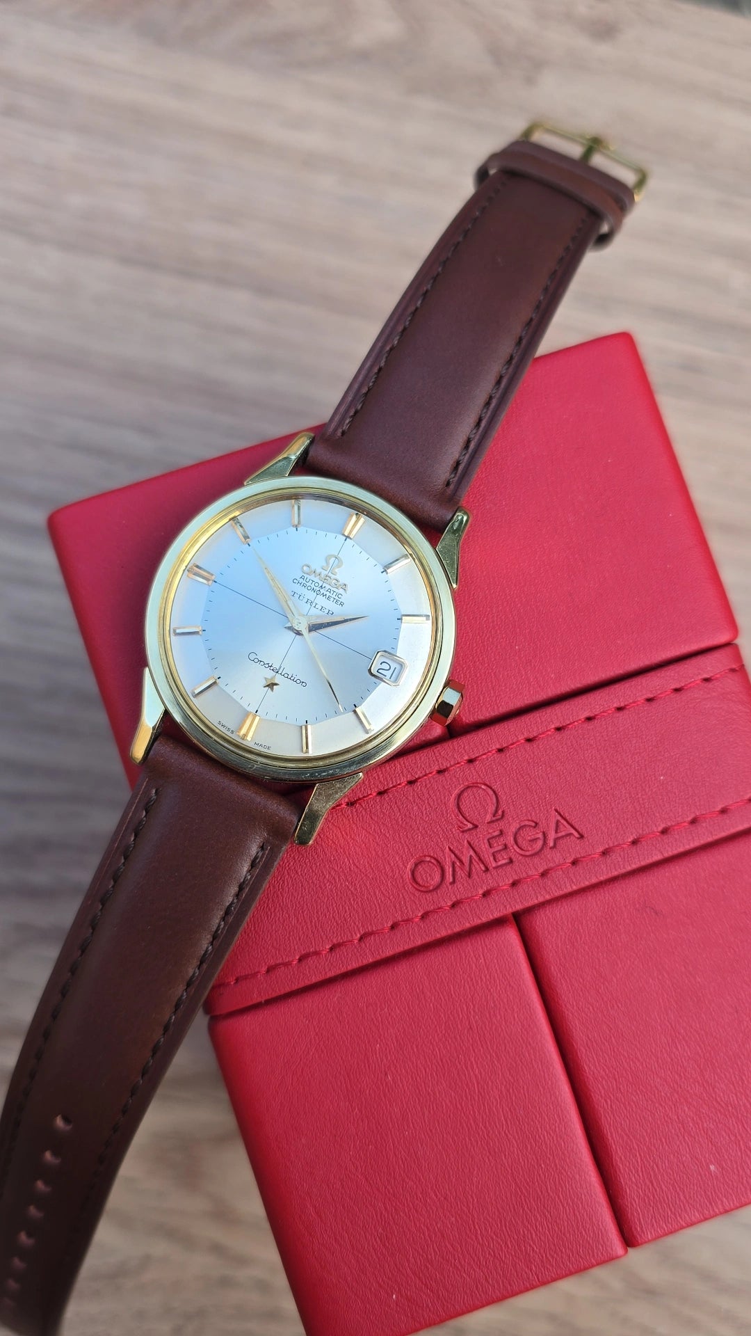 1962 Omega Constellation Pie Pan 168.005 - Turler Dial