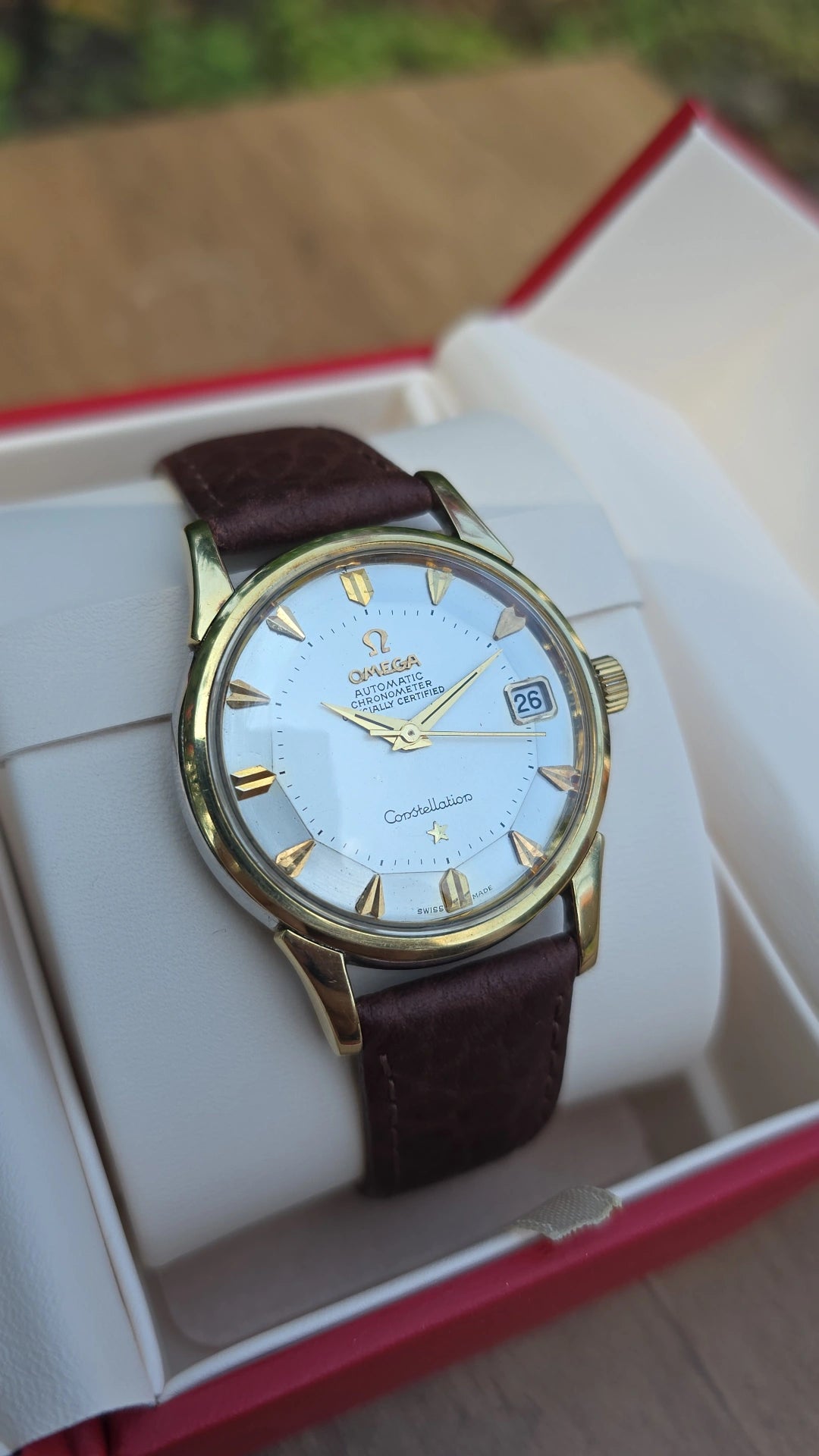 1966 Omega Constellation Pie Pan 14393 62 SC