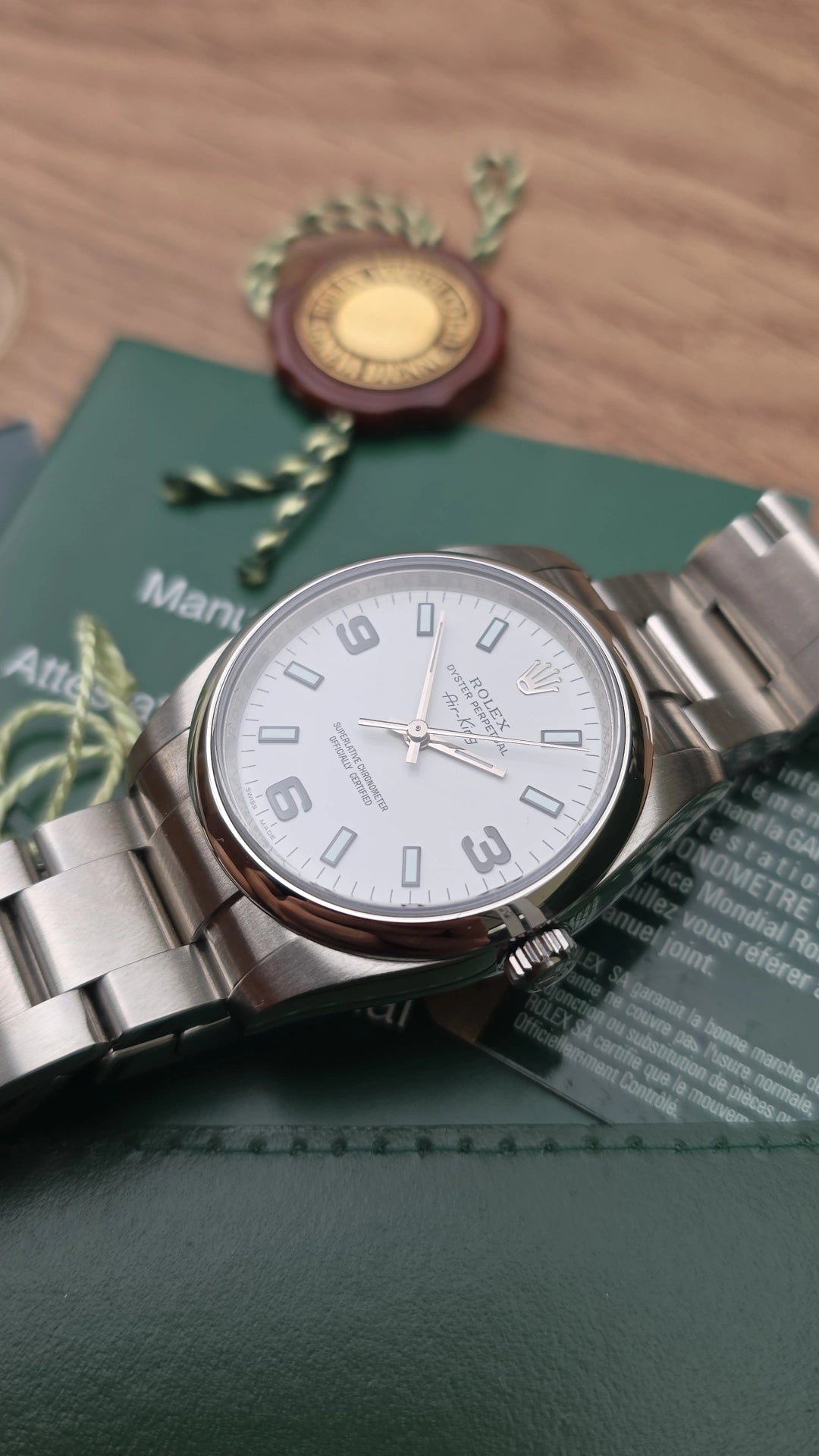 2007 Rolex Air King 114200