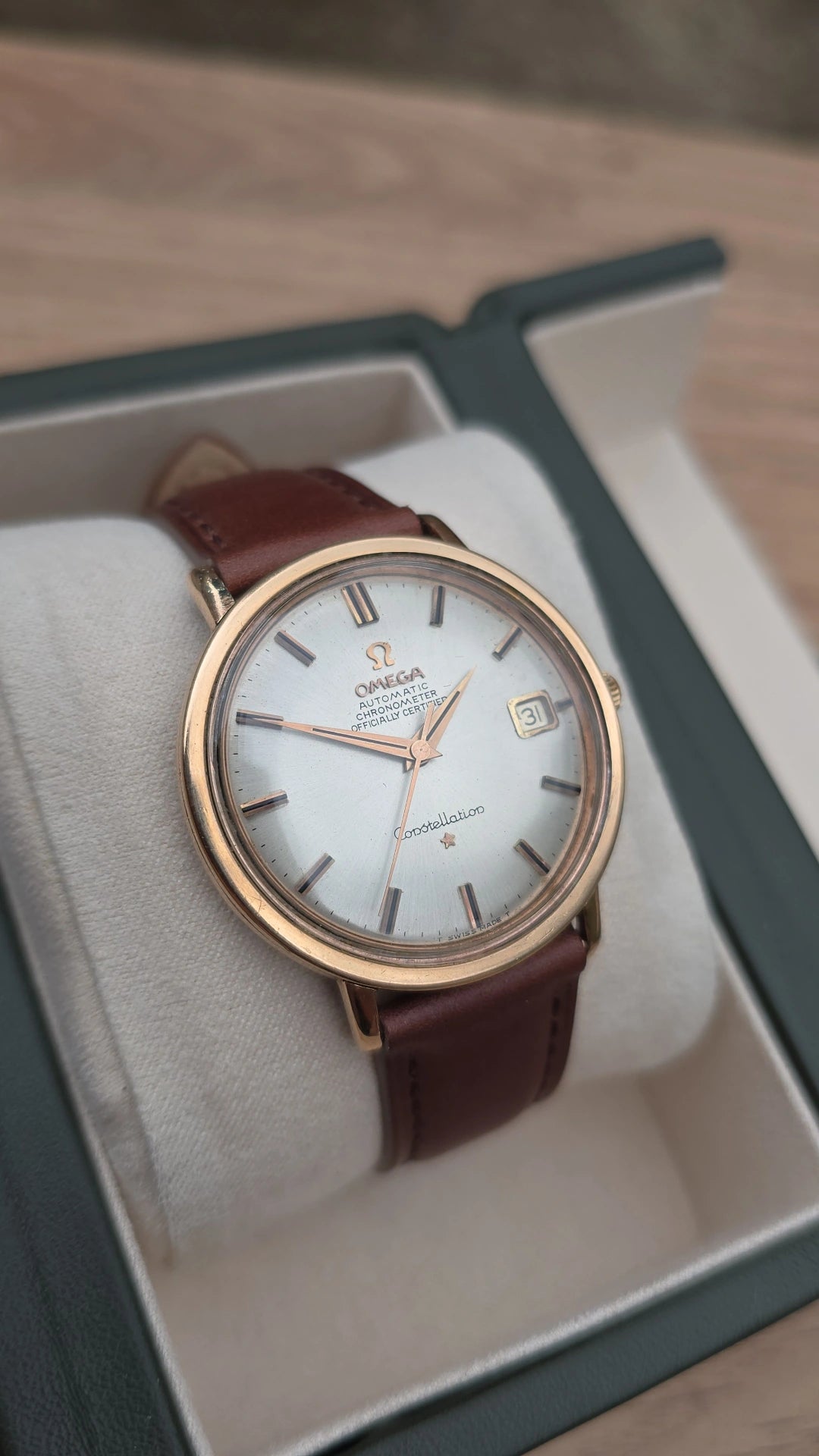 1963 Omega Constellation 168.004 - Rose Gold