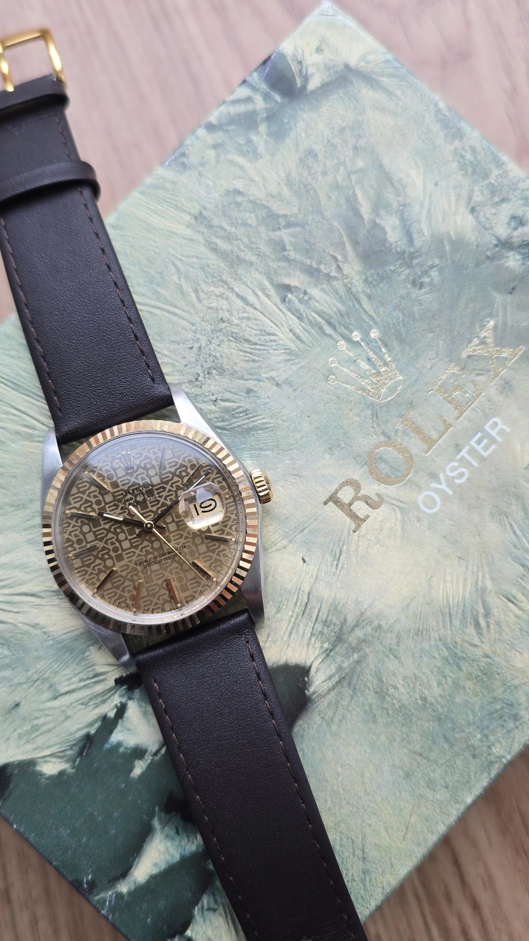 1986 Rolex Datejust 16013 (40th anniversary dial)